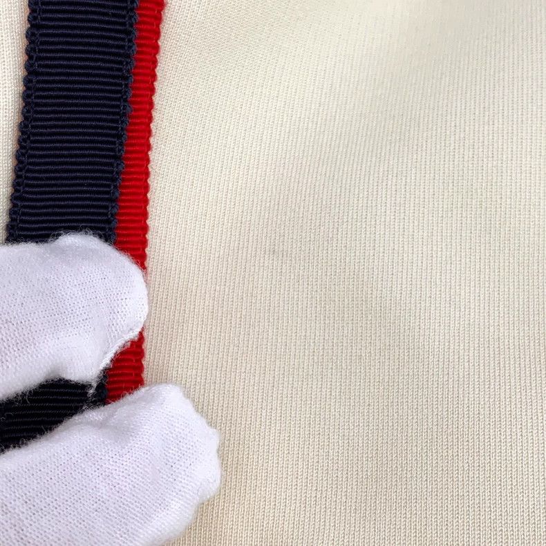 Gucci Gucci SizeS Beige side striped webbing casual trousers Size US 27 - 9 Thumbnail