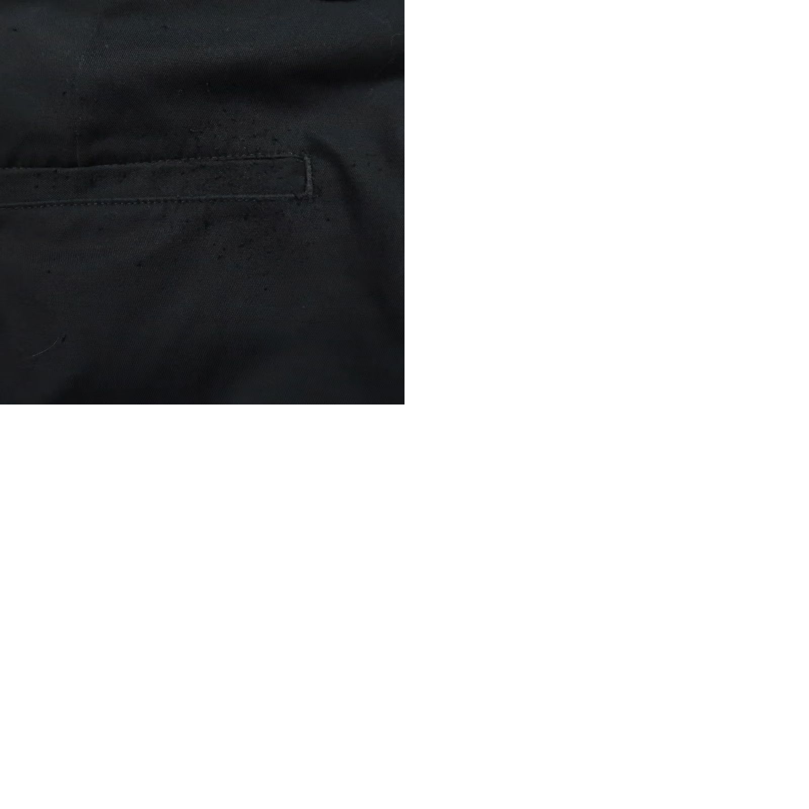 Vintage Good Good Golf Pants Mens 30x31 Black Chino Flat Front Stretch Pockets Tapered Regular Size 30 Inseam 31 Zip Button Front Back Pockets Size US 30 / EU 46 - 9 Thumbnail