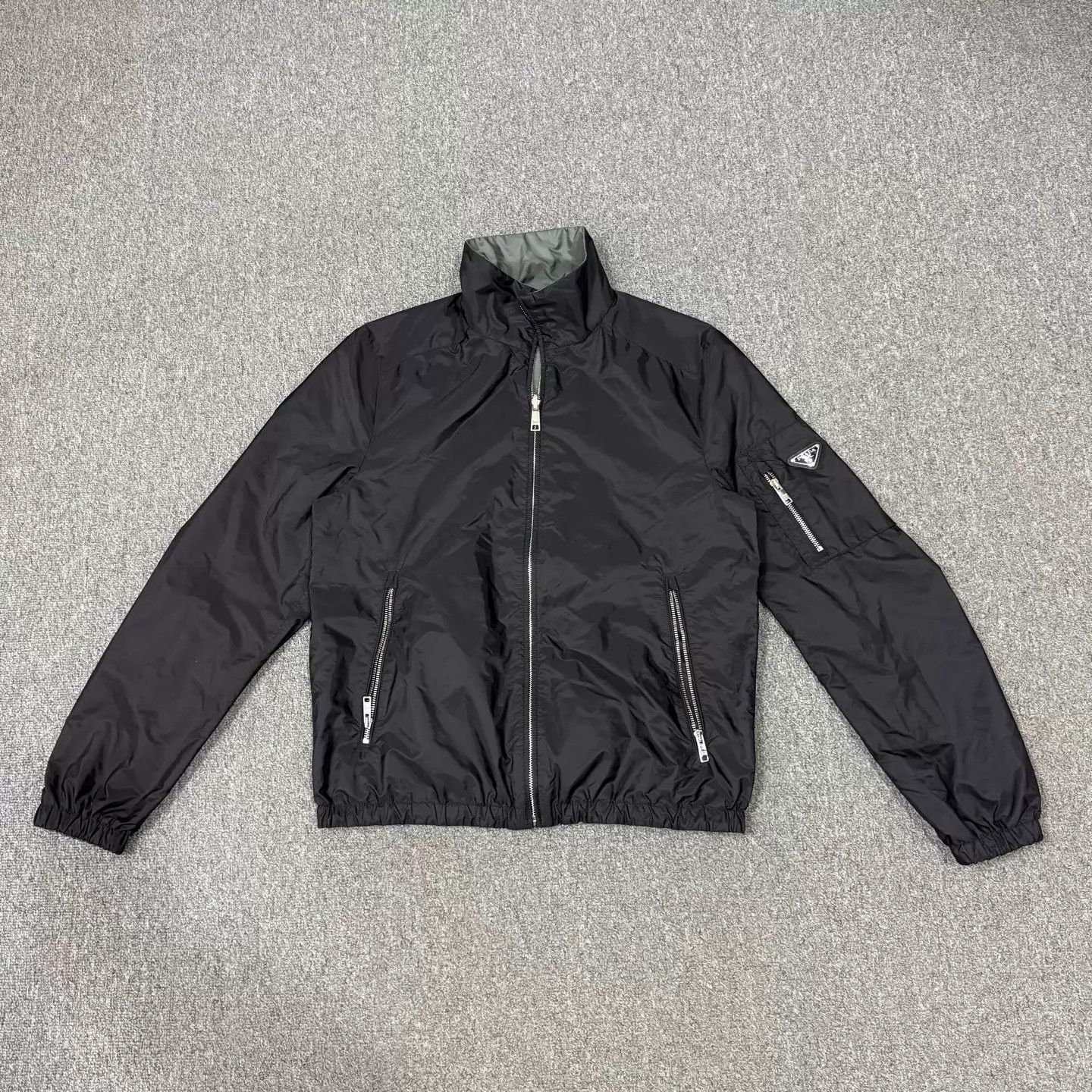 PRADA コート　Art.SGV732　ブラック　Lサイズ　プラダ Prada Prada Black Lightweight Men's Jacket 48 Art.SGV732 | Grailed