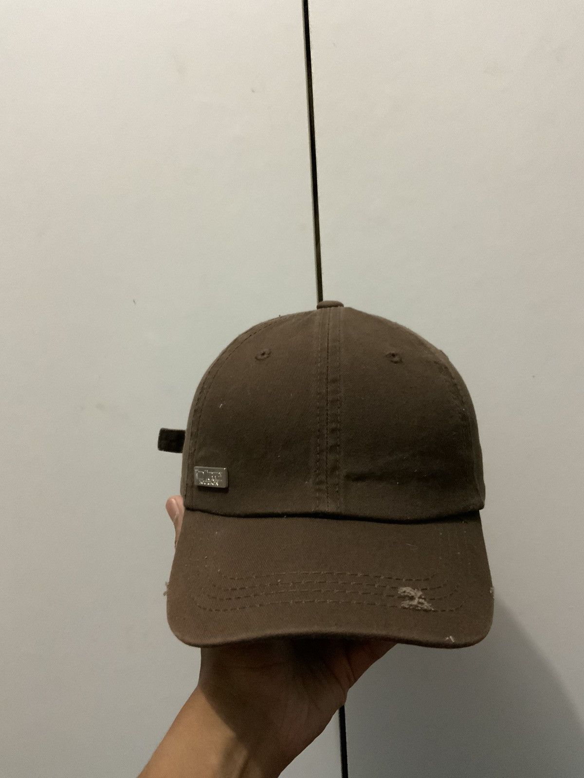 Japanese Brand Wild Turkey Bourbon Distressed Brown Archive Hat Size ONE SIZE - 1 Thumbnail