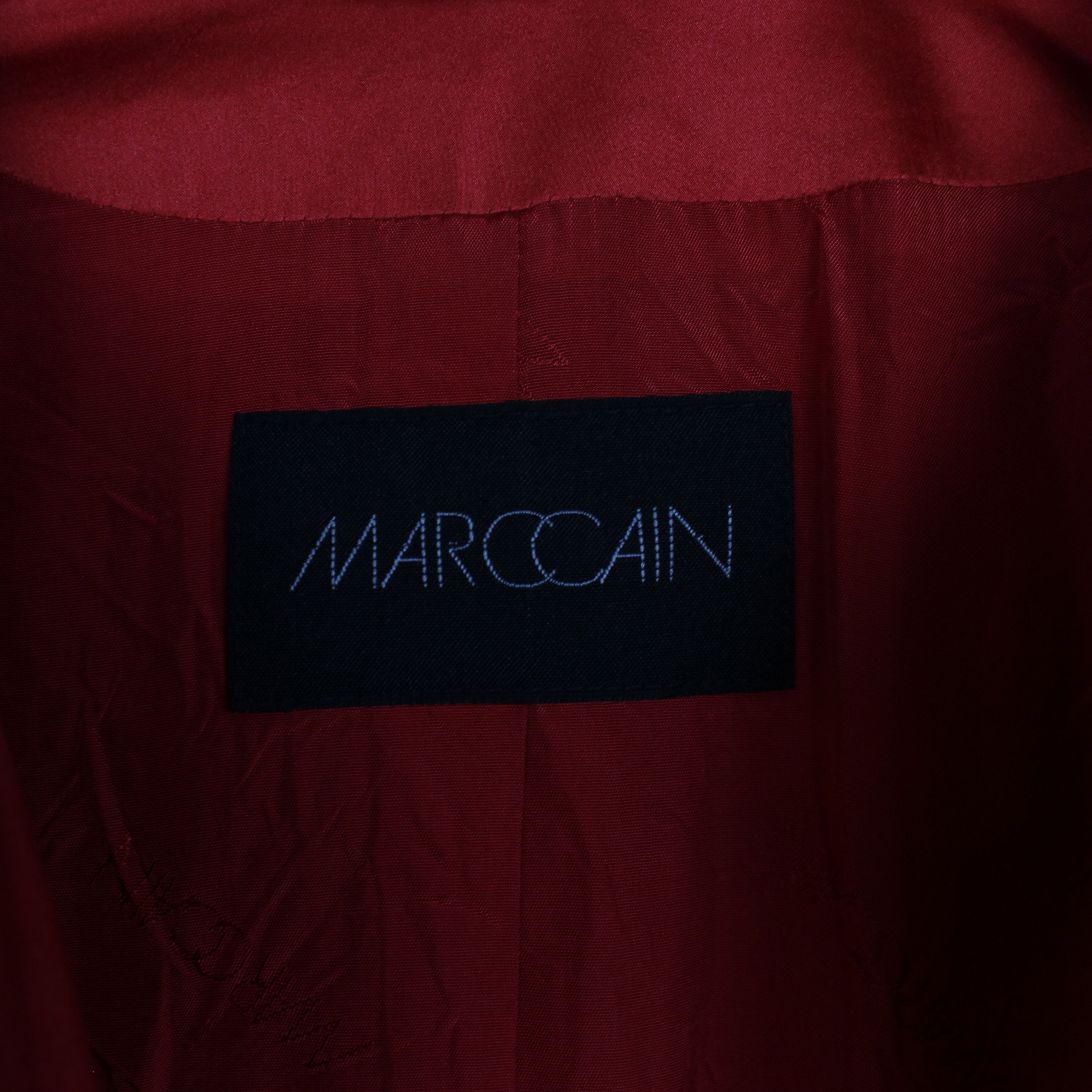 Other Marccain vintage wool red jacket full zip S M Size M / US 6-8 / IT 42-44 - 9 Thumbnail