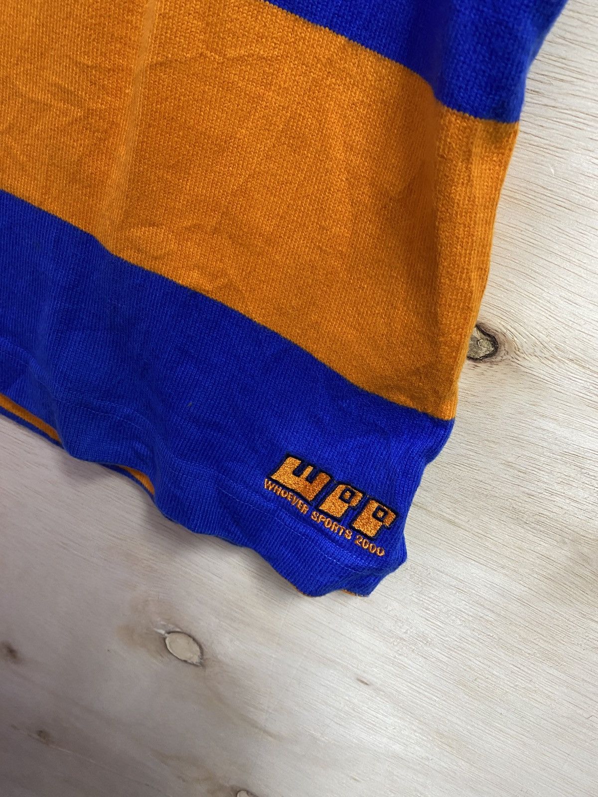 Other Vintage Who Ever polo tshirt big stripes Size US XL / EU 56 / 4 - 3 Thumbnail