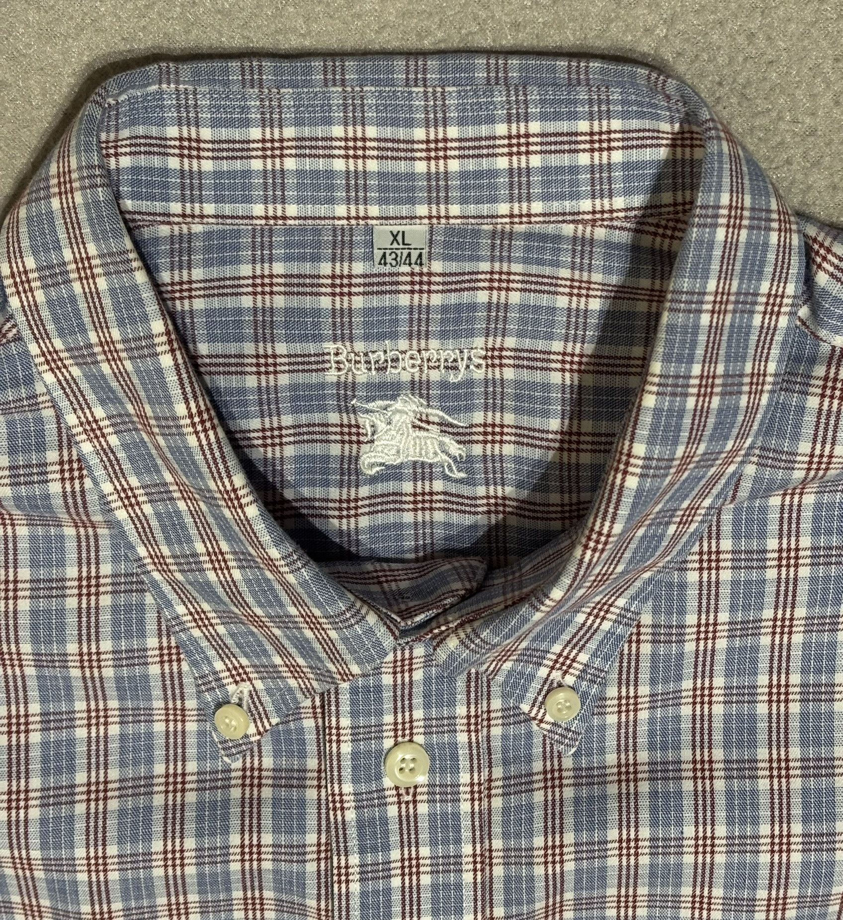 Burberry Burberry Burberrys Vintage 90s Shirt Size XXL Size US XXL / EU 58 / 5 - 14 Thumbnail