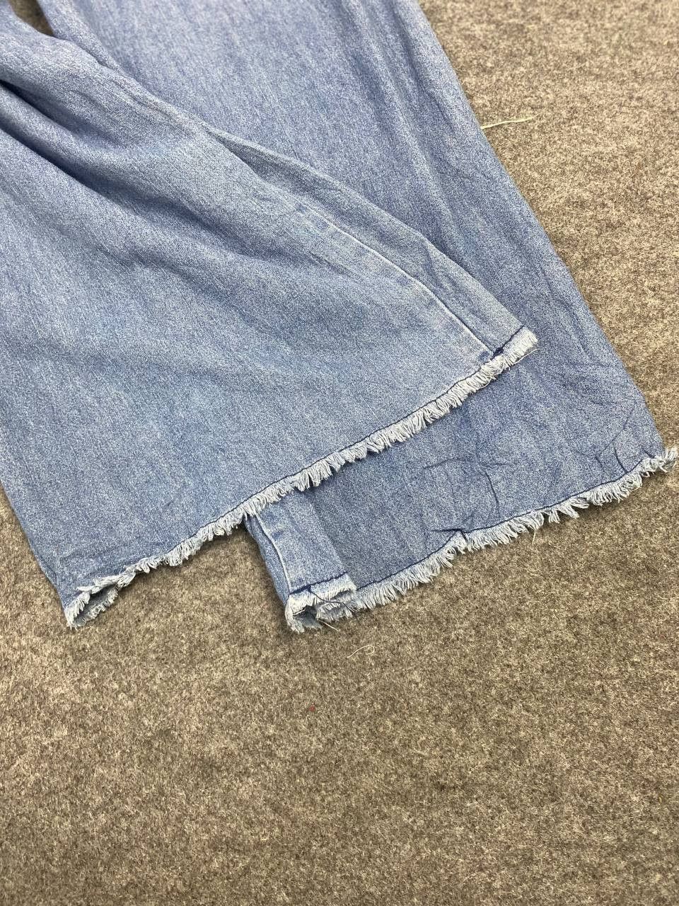 Japanese Brand vintage japanese brands wide leg high waist nice designdenim Size 28" / US 6 / IT 42 - 5 Thumbnail