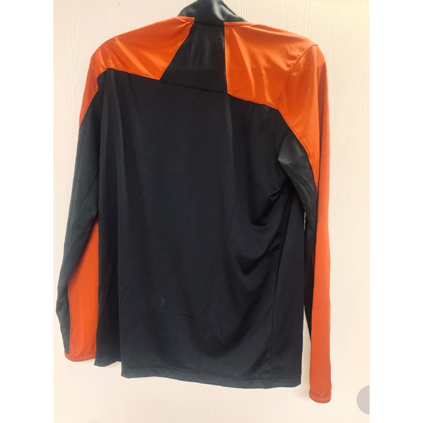 Under Armour Under Armour Men Long Sleeve 1/4 Zip Lightweight Active Wear Black Polyester Fleece Breathable UA Logo Pullover Sports HeatGear Regular Size S Mens Size US S / EU 44-46 / 1 - 6 Thumbnail