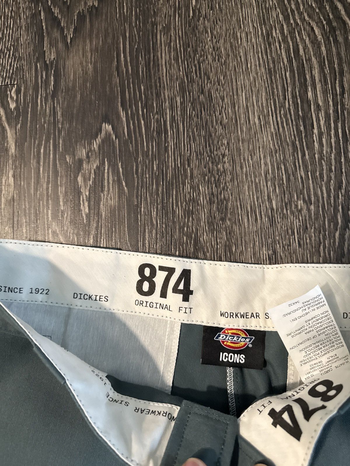 Dickies DICKIES 874 BLUE PANTS Size US 34 / EU 50 - 3 Thumbnail