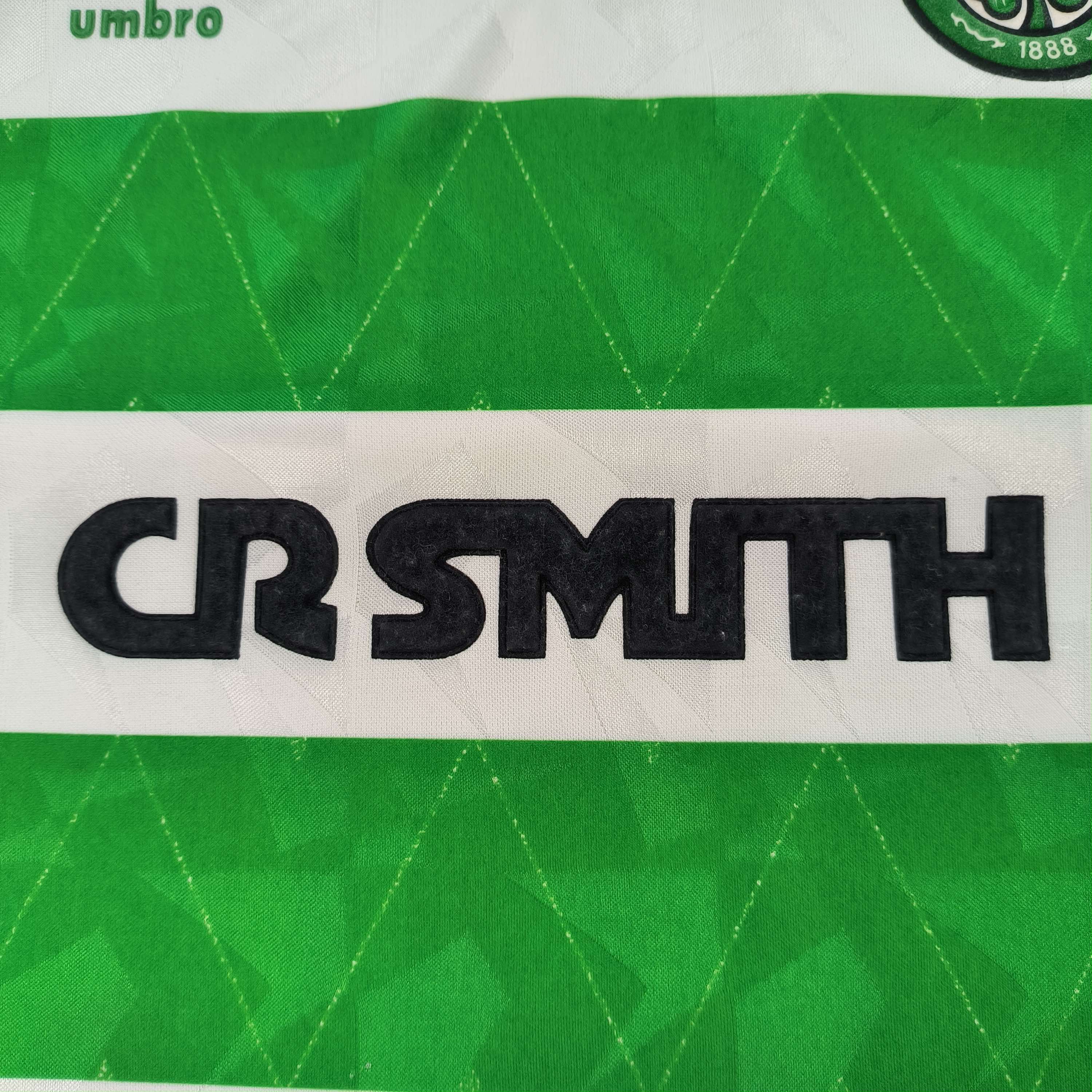 Umbro Celtic 1989-91 Umbro home football jersey shirt size XL Size US XL / EU 56 / 4 - 8 Thumbnail