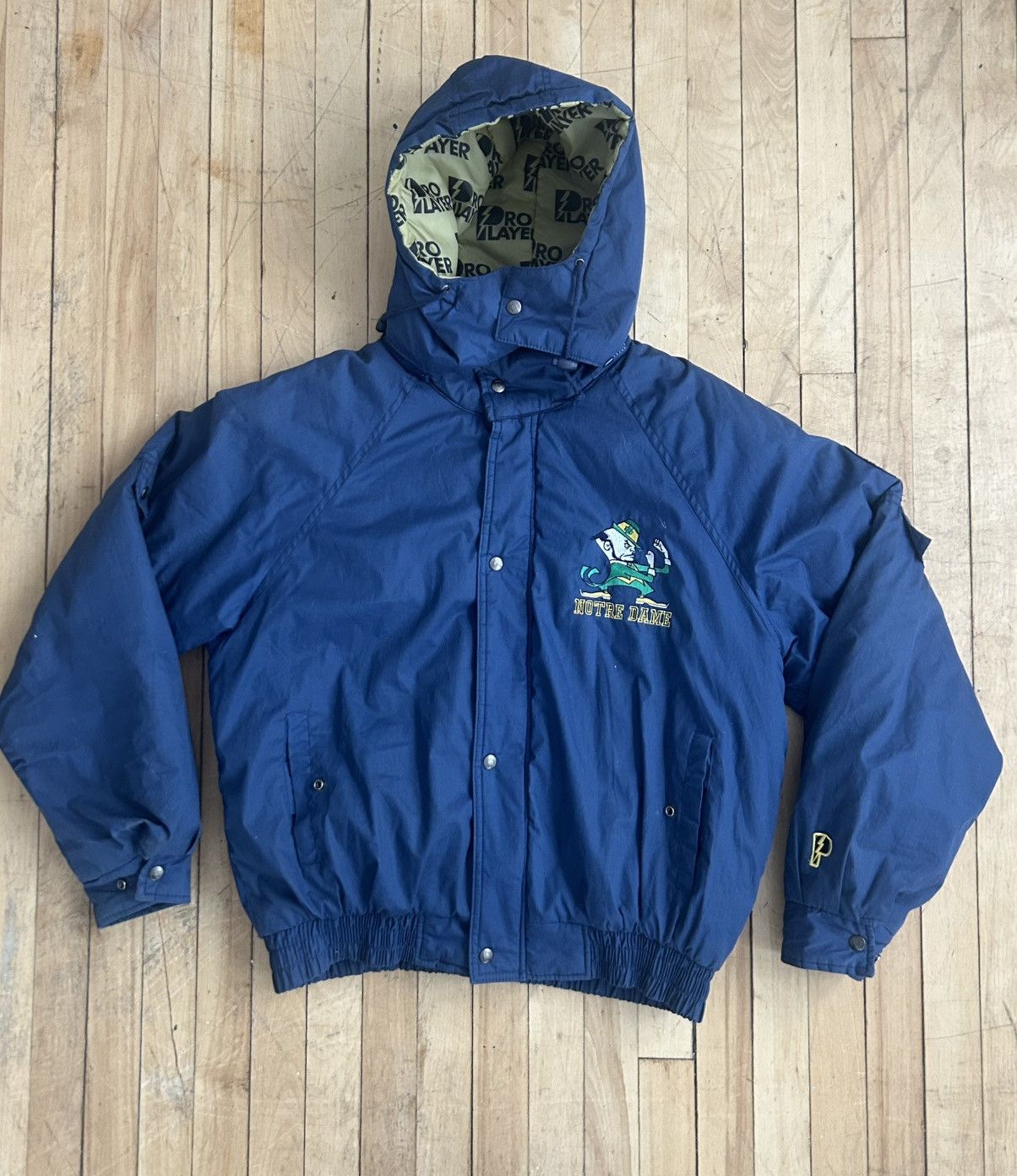 Pro Player Vintage University of Notre Dame Jacket Size US L / EU 52-54 / 3 - 1 Thumbnail