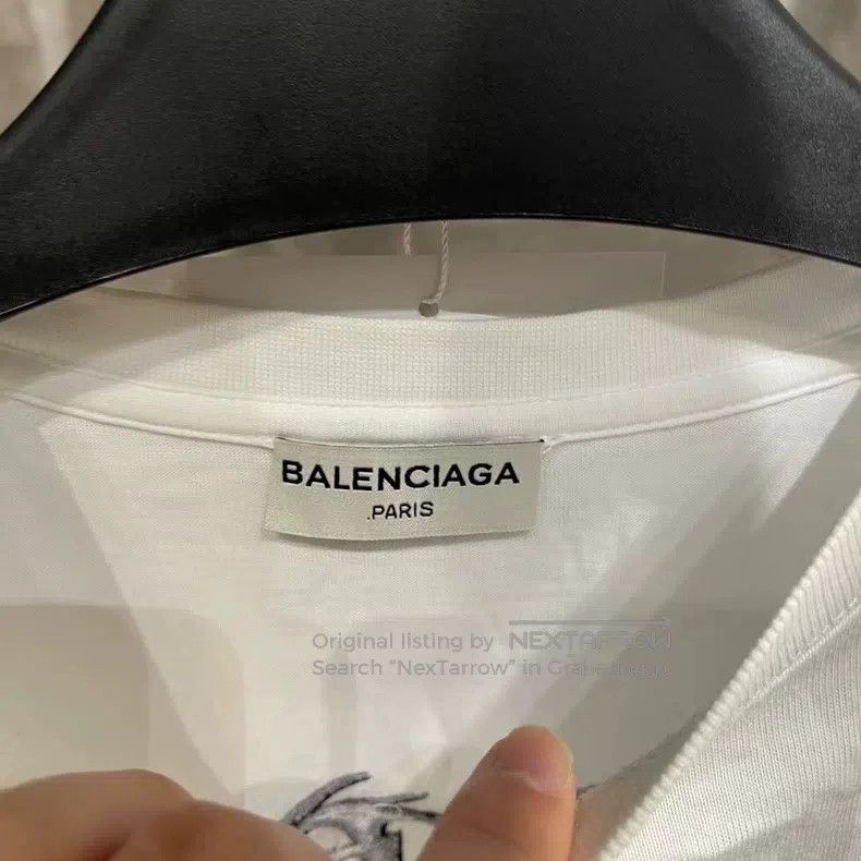 Balenciaga Balenciaga Back Sanskrit logo short sleeve Size US XS / EU 42 / 0 - 3 Thumbnail