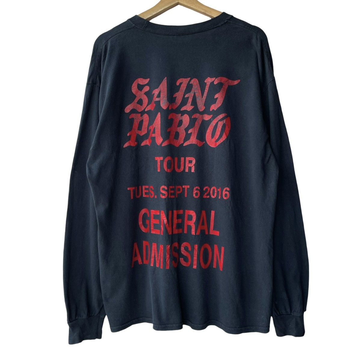 Kanye West Kanye West Saint Pablo 2016 Tour Promo Tee Size US XL / EU 56 / 4 - 1 Thumbnail