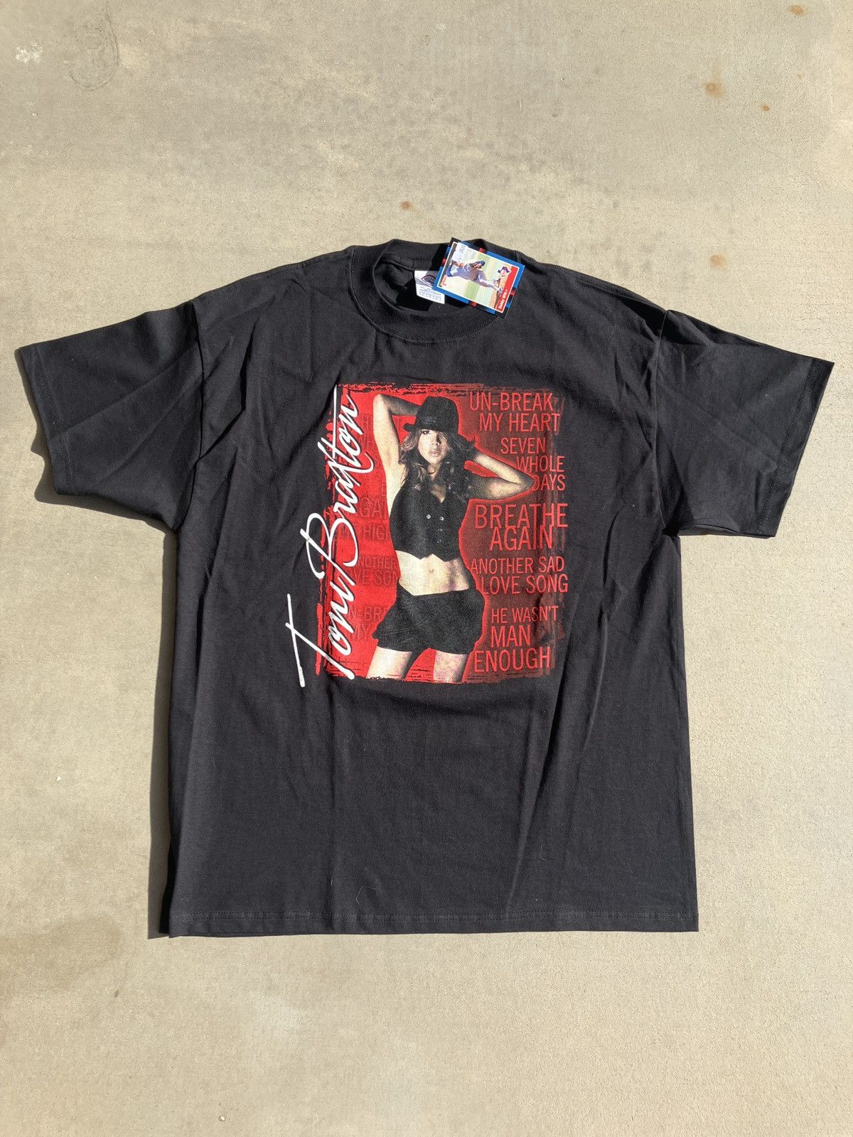 Band Tees × Vintage Vintage Toni Braxton Revealed Big Graphic Tee 