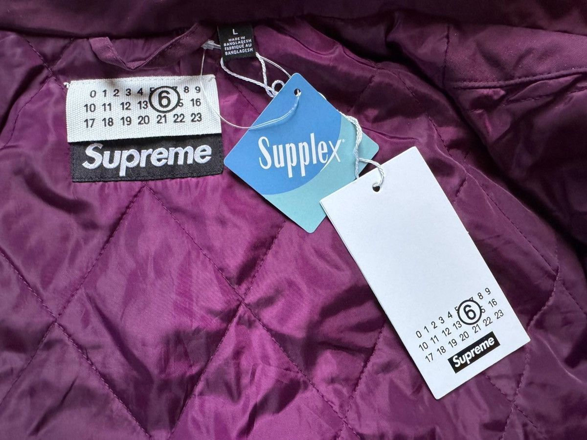 Maison Margiela × Supreme Supreme x MM6 Maison Margiela Split Padded Varsity Jacket Size US L / EU 52-54 / 3 - 7 Thumbnail