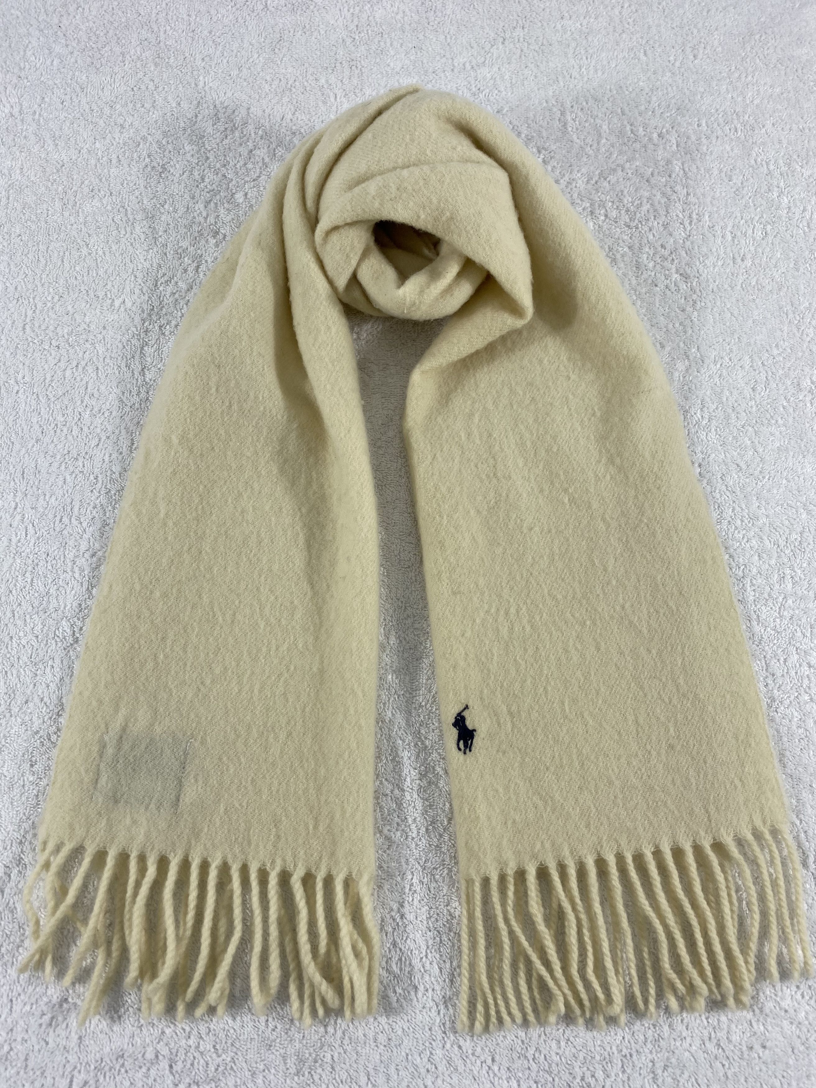 Polo Ralph Lauren Vintage Polo Ralph Lauren Scarf/Muffler/Neckwear MF754 Size ONE SIZE - 1 Thumbnail
