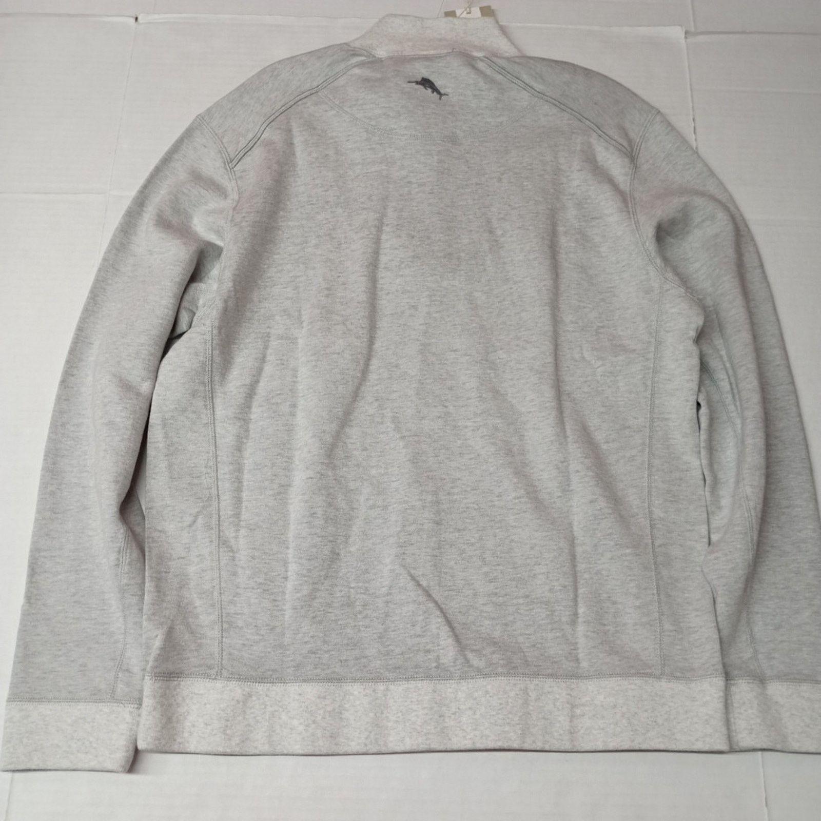 Tommy Bahama Tommy Bahama Reversible Gray Pullover 1/4 Zip Men's Size M Size US M / EU 48-50 / 2 - 7 Thumbnail