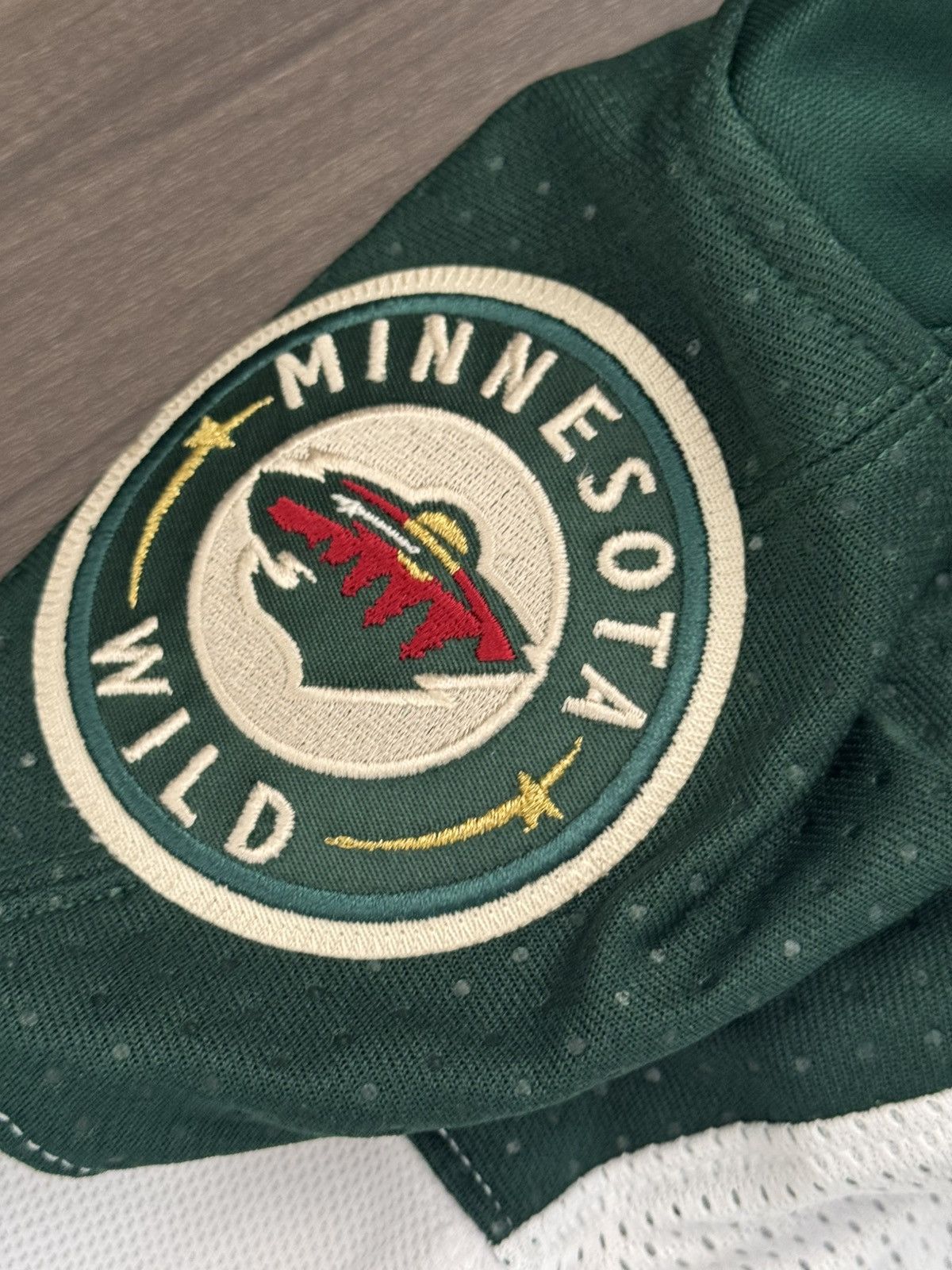 Adidas Minnesota Wild Blank White Jersey Primegreen Aeroready Sz 44 Size US S / EU 44-46 / 1 - 4 Thumbnail
