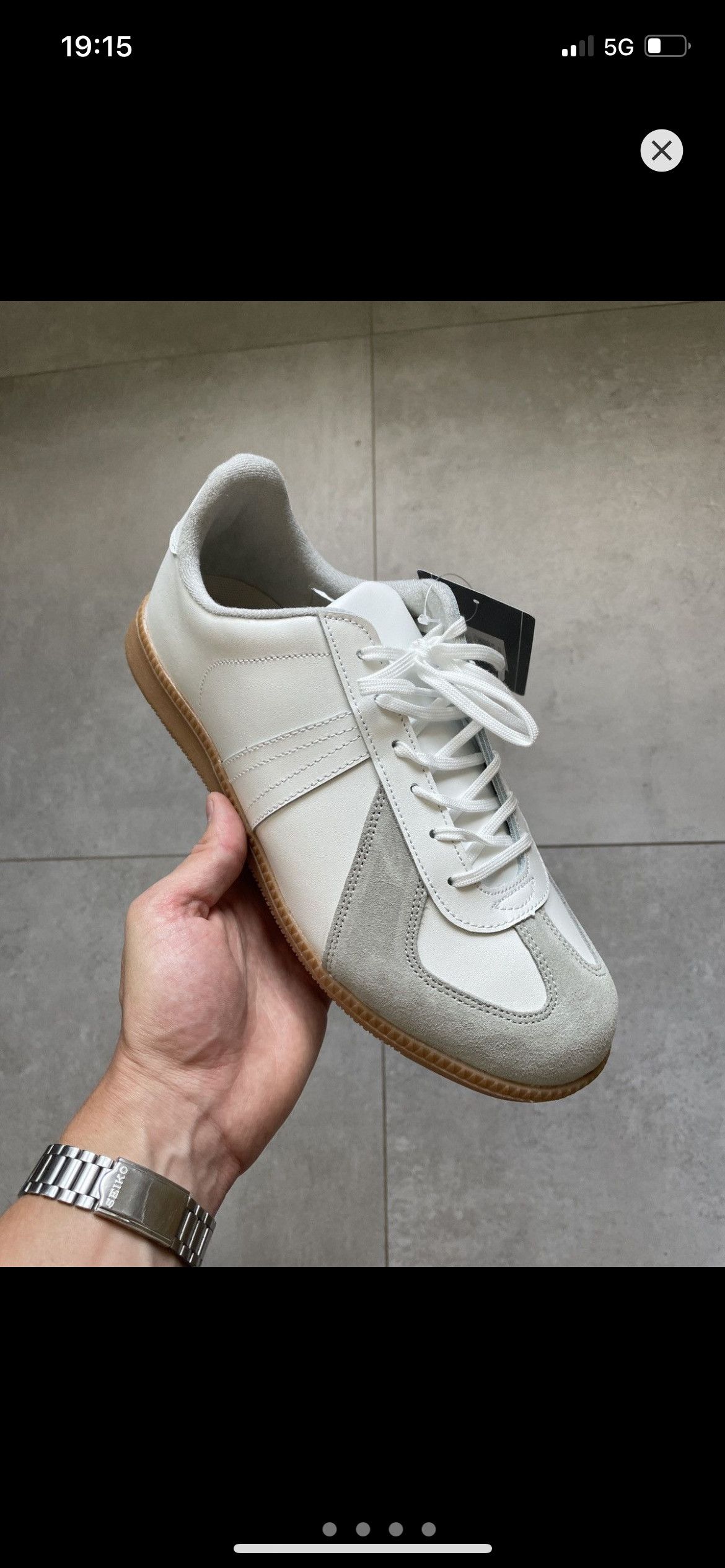 MIL-TEC BWS SNEAKERS MIL TEC GATS GERMAN ARMY TRAINERS MARGIELA TYPE Size US 8 / EU 41 - 6 Thumbnail