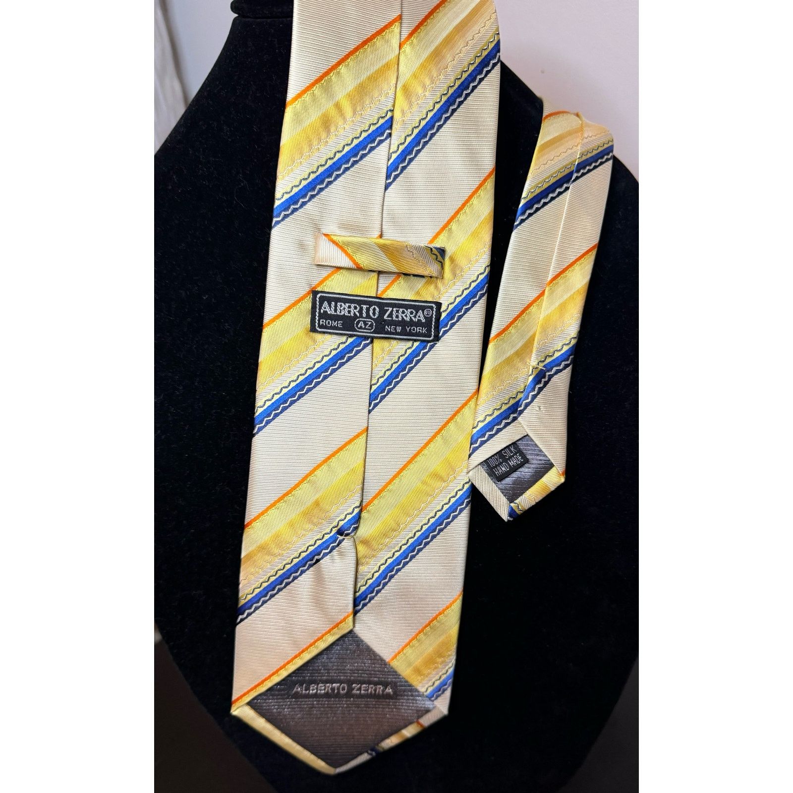 Other Alberto Zerra Vintage Silk Tie Size ONE SIZE - 2 Thumbnail