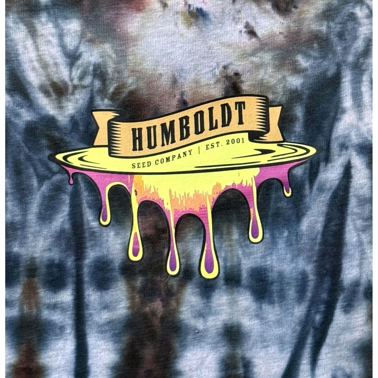 CO Humboldt Seed Co Terpnami Hemp Tie Dye Shirt XL Multicolor Graphic Print Crew Neck Men Size US XL / EU 56 / 4 - 4 Thumbnail