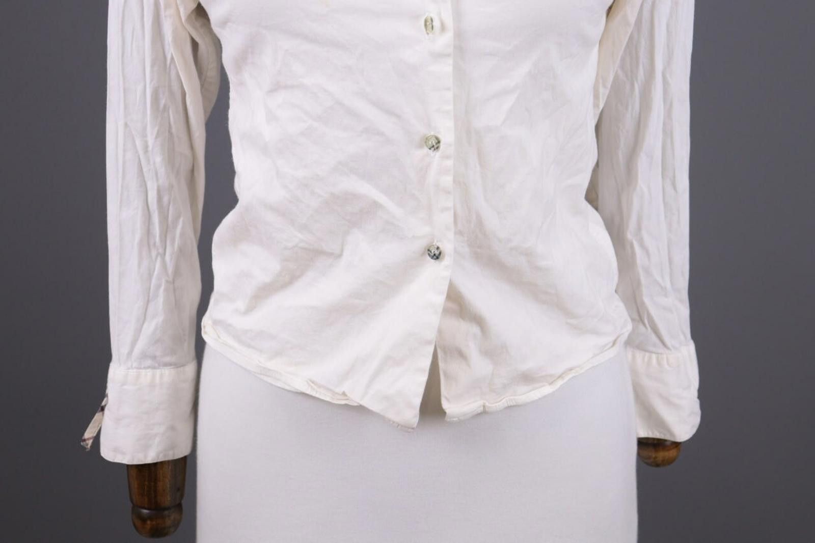 Designer Burberry London Beige Nova Check Blouse Shirt Size 14 / M Size XL / US 12-14 / IT 48-50 - 3 Thumbnail