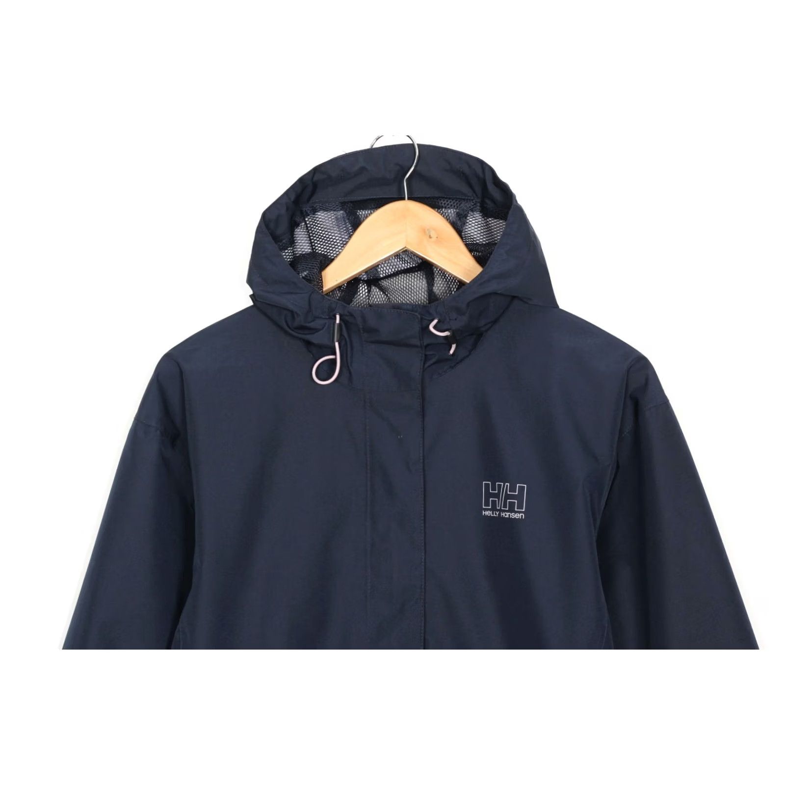 Helly Hansen Helly Hansen Seven Jacket Women L Hooded Waterproof MJ5925 Blue Regular Size L Jacket Womens Rain Coat Size L / US 10 / IT 46 - 2 Thumbnail