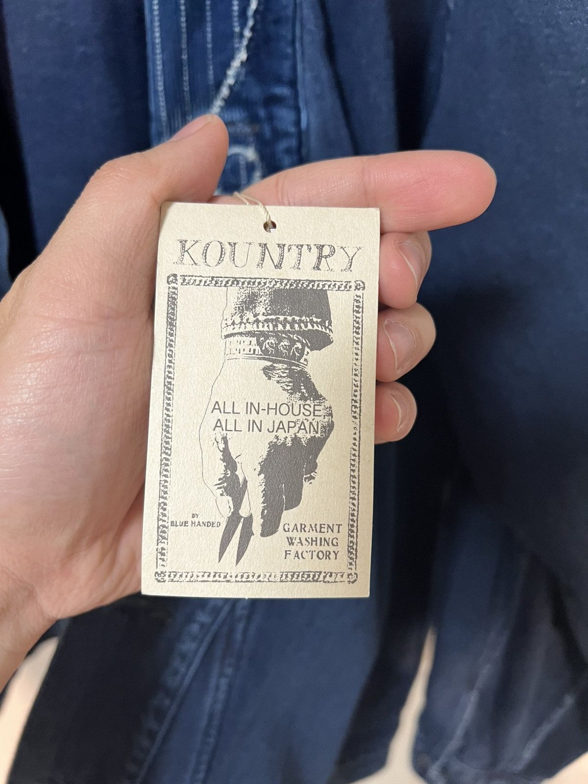 Kapital Kountry Kapital Kountry Denim Tiger Juban Noragi Size US L / EU 52-54 / 3 - 13 Thumbnail