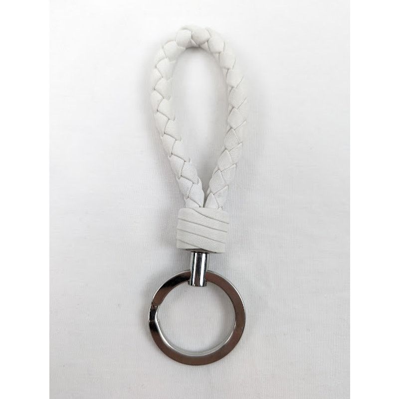 Bottega Veneta o1rshd1 Size: OS / Key Ring in White Size ONE SIZE - 6 Thumbnail