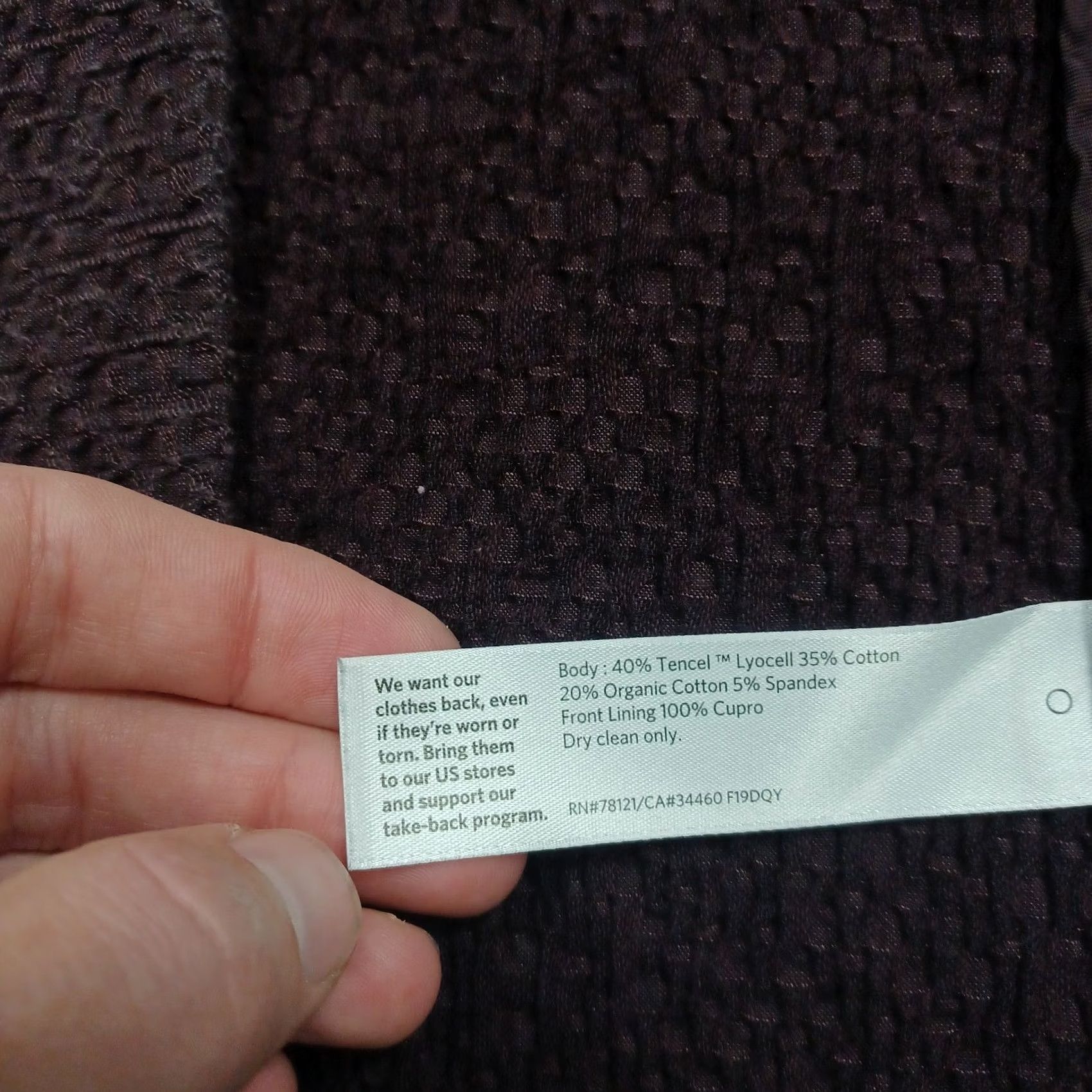 Eileen Fisher VINTAGE? No. Size XS / US 0-2 / IT 36-38 - 5 Thumbnail