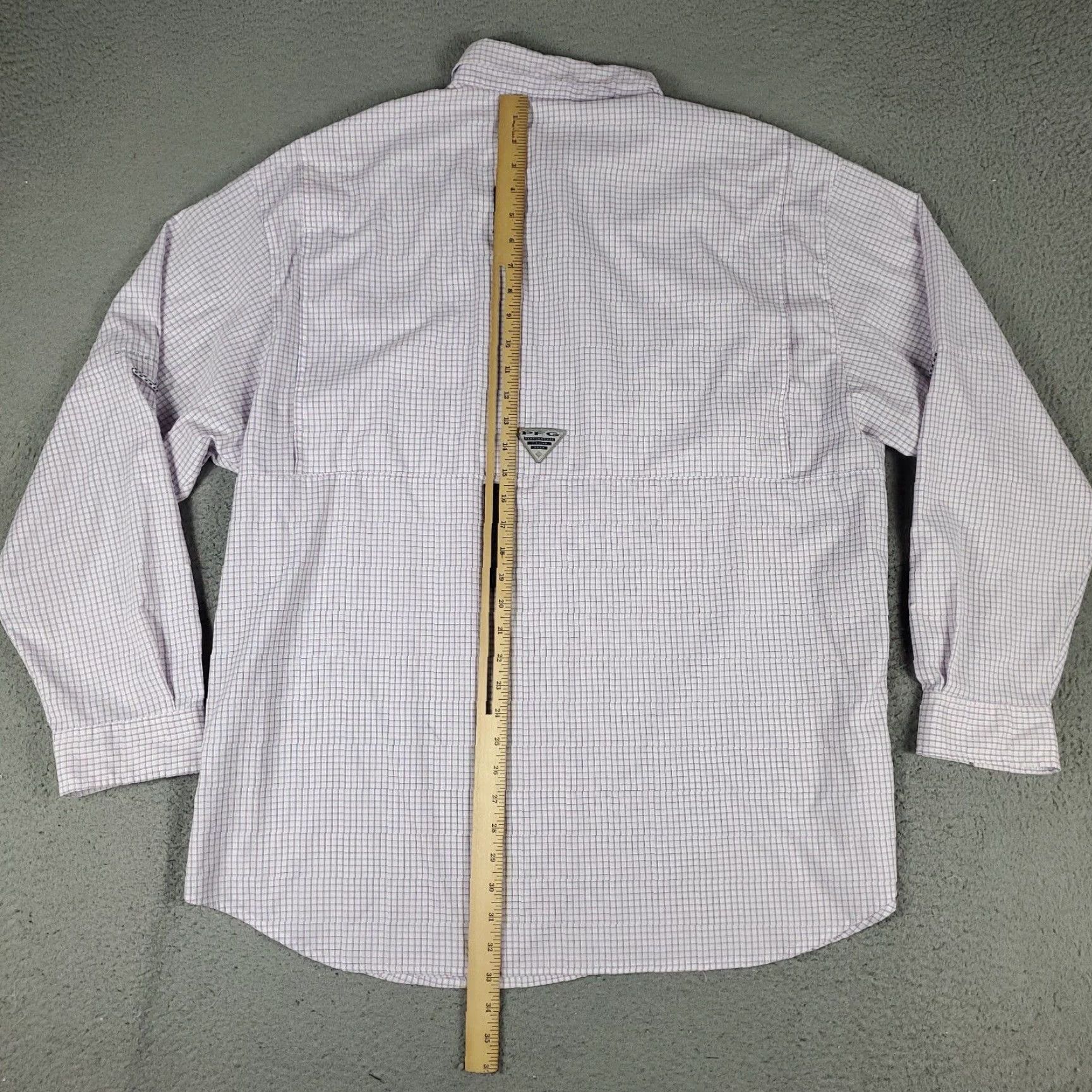 Vintage Columbia Shirt Mens 2XL Red Check Vented Fishing Outdoors Button Long Sleeve Size US XXL / EU 58 / 5 - 3 Thumbnail