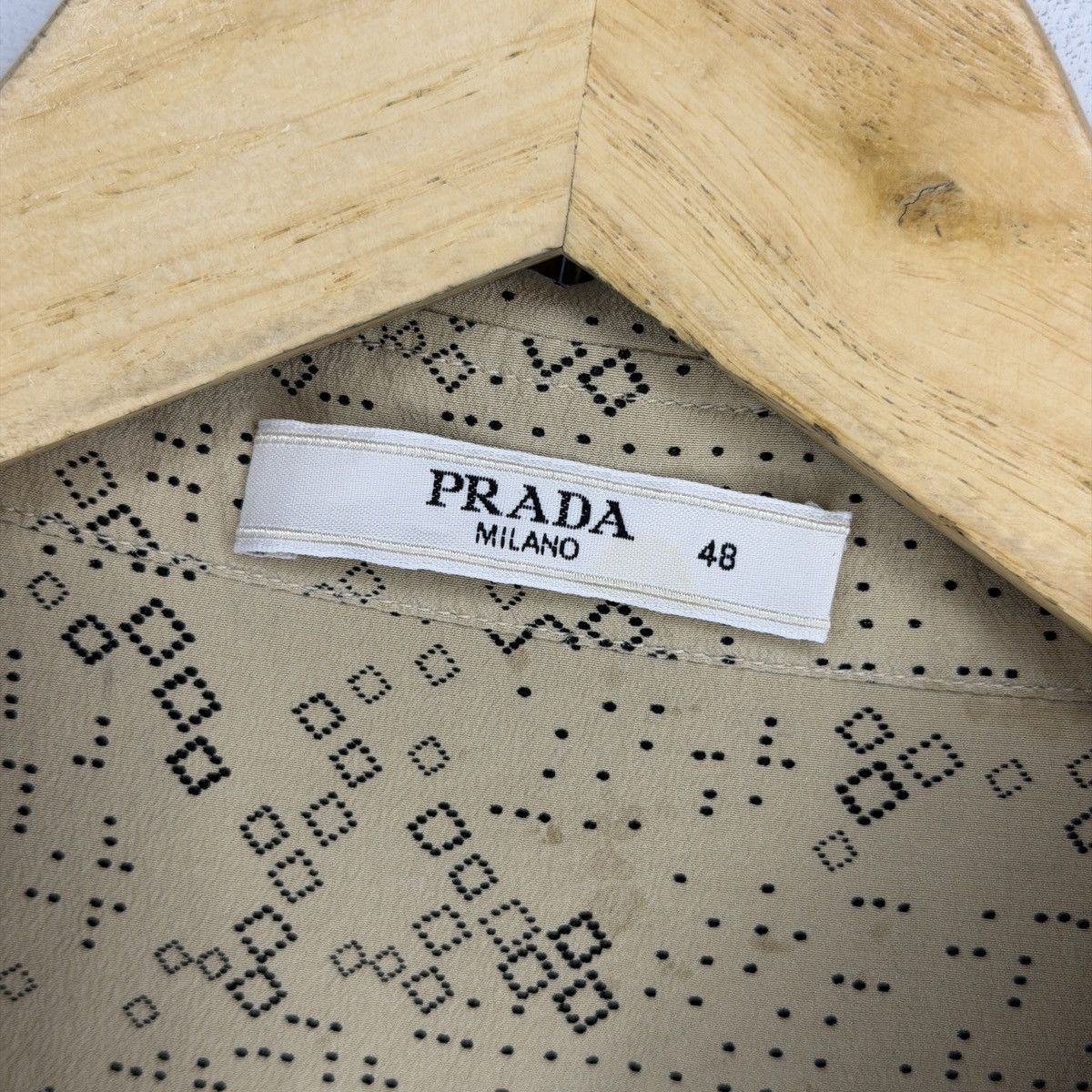 Prada Prada beige Archive shirt Size M / US 6-8 / IT 42-44 - 5 Thumbnail