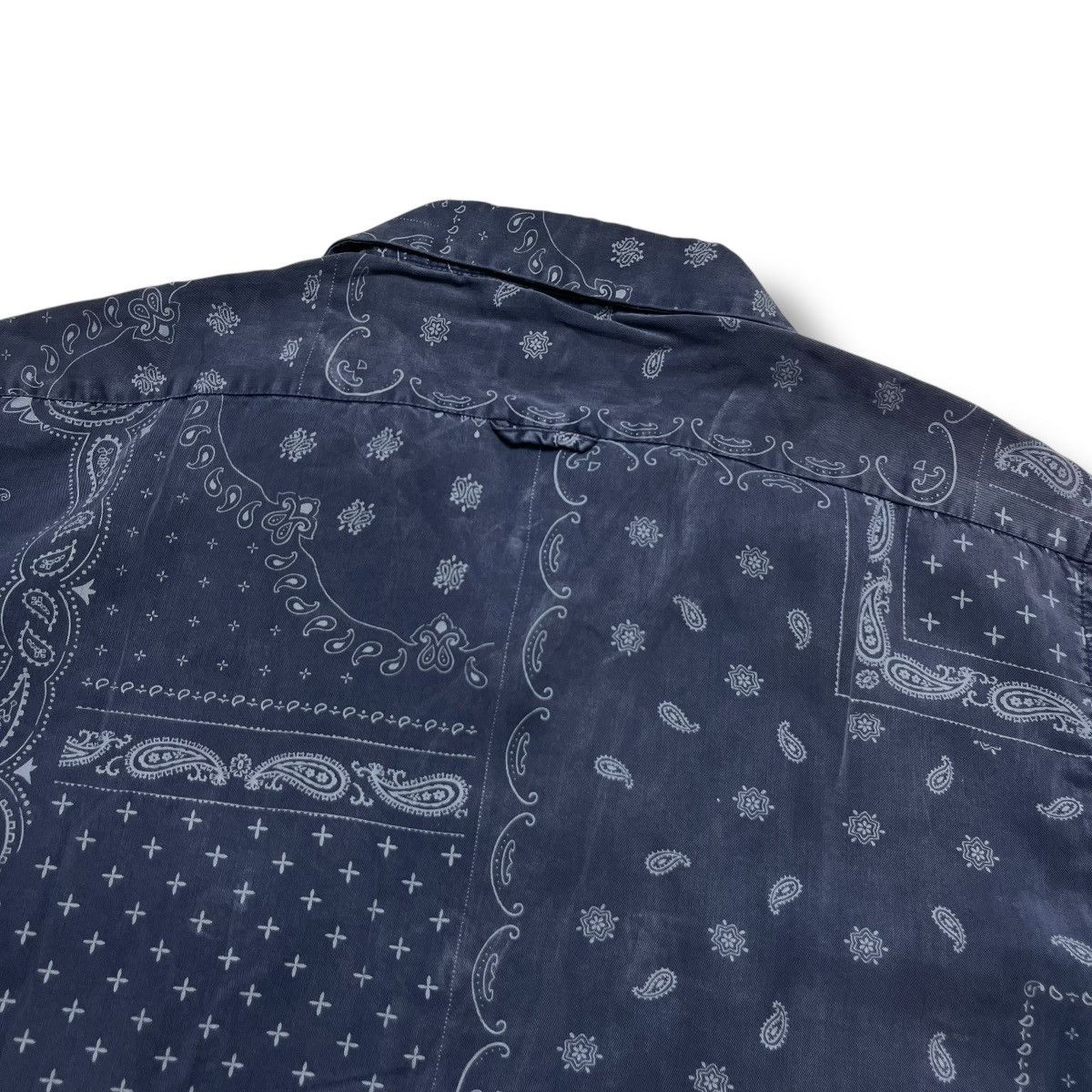 Hysteric Glamour Vintage🔥 BROWNY Double Pocket Patchwork Bandana Shirt Size US M / EU 48-50 / 2 - 7 Thumbnail