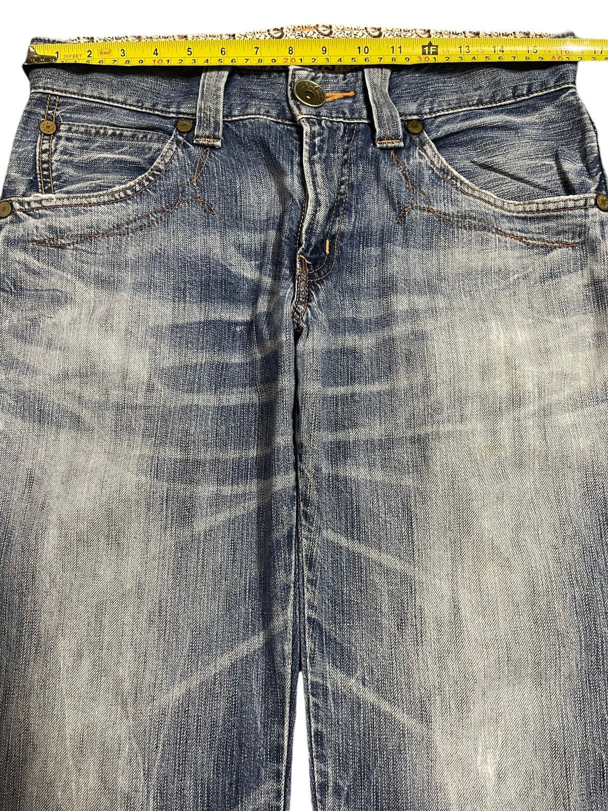 Edwin Vintage Edwin Blue Trip Thunder Wash Style Baggy Jeans Size US 32 / EU 48 - 11 Thumbnail