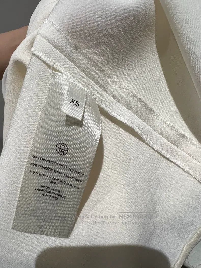 The Row The Row White vest Size XS / US 0-2 / IT 36-38 - 4 Thumbnail