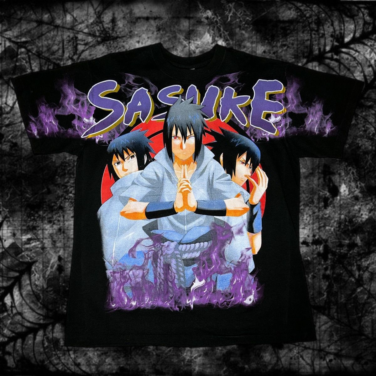 image of Anima Sasuke Aop in Black, Men's (Size XL)