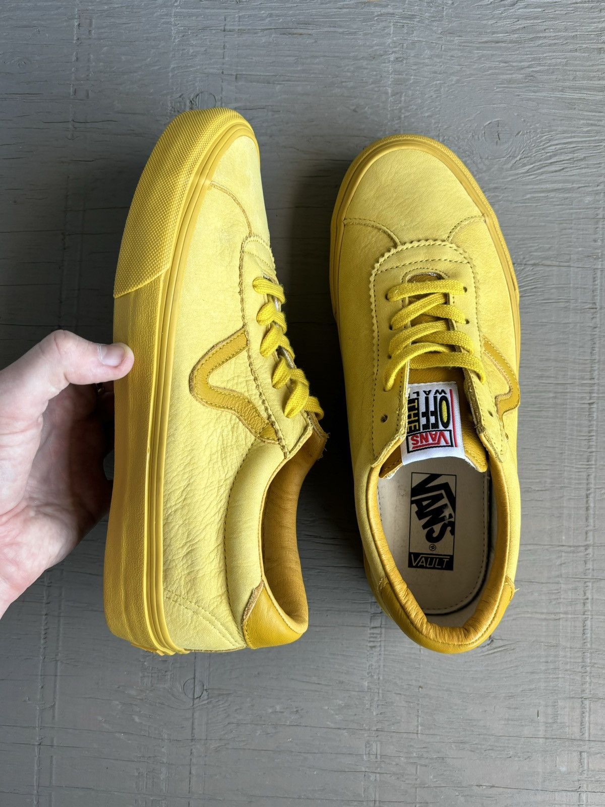 Vans Vans Sport Low Shoe Vans V Skateboarding Mustard Vulcanized Size US 8 / EU 41 - 3 Thumbnail
