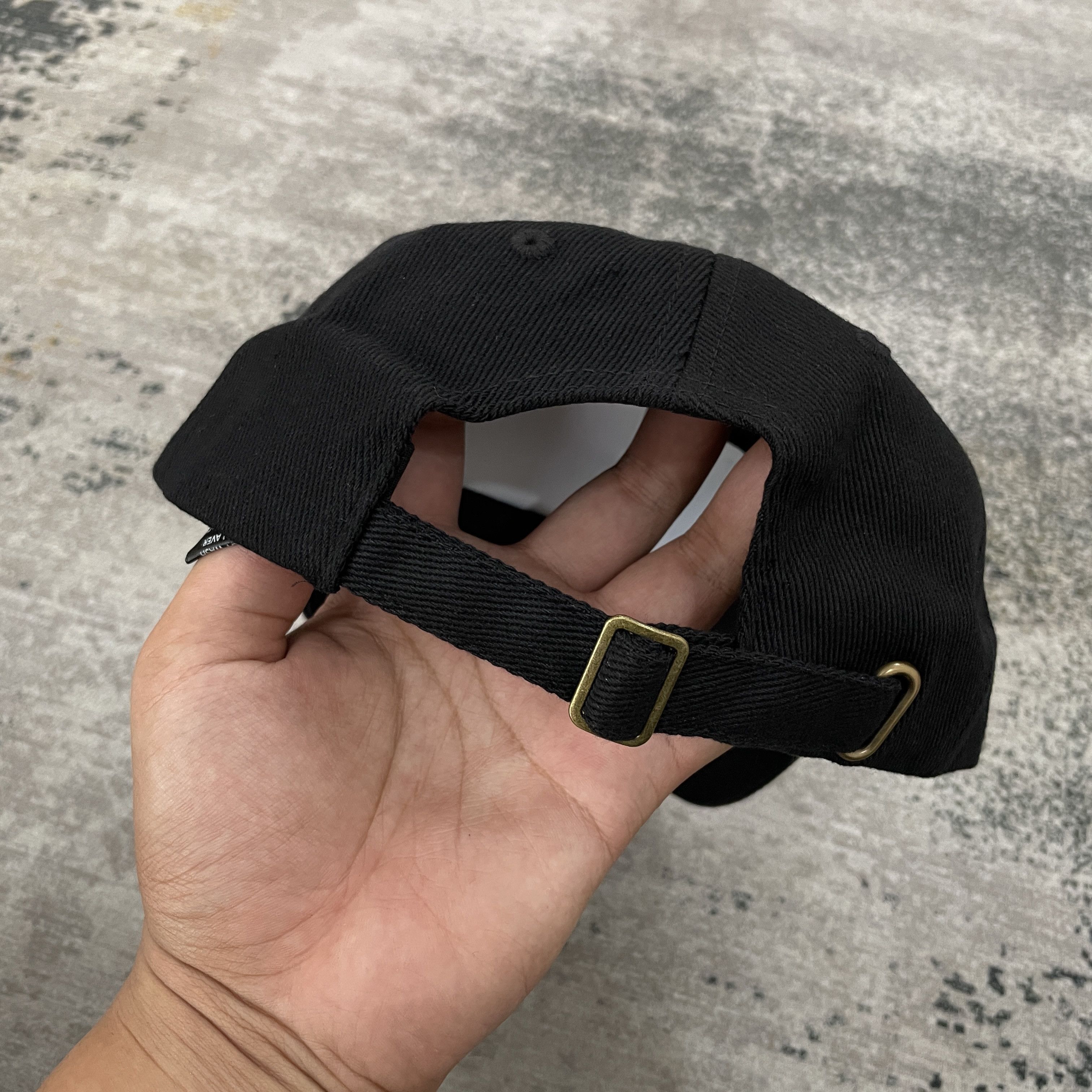 Stussy Stussy Big Logo Cap Black Size ONE SIZE - 5 Thumbnail