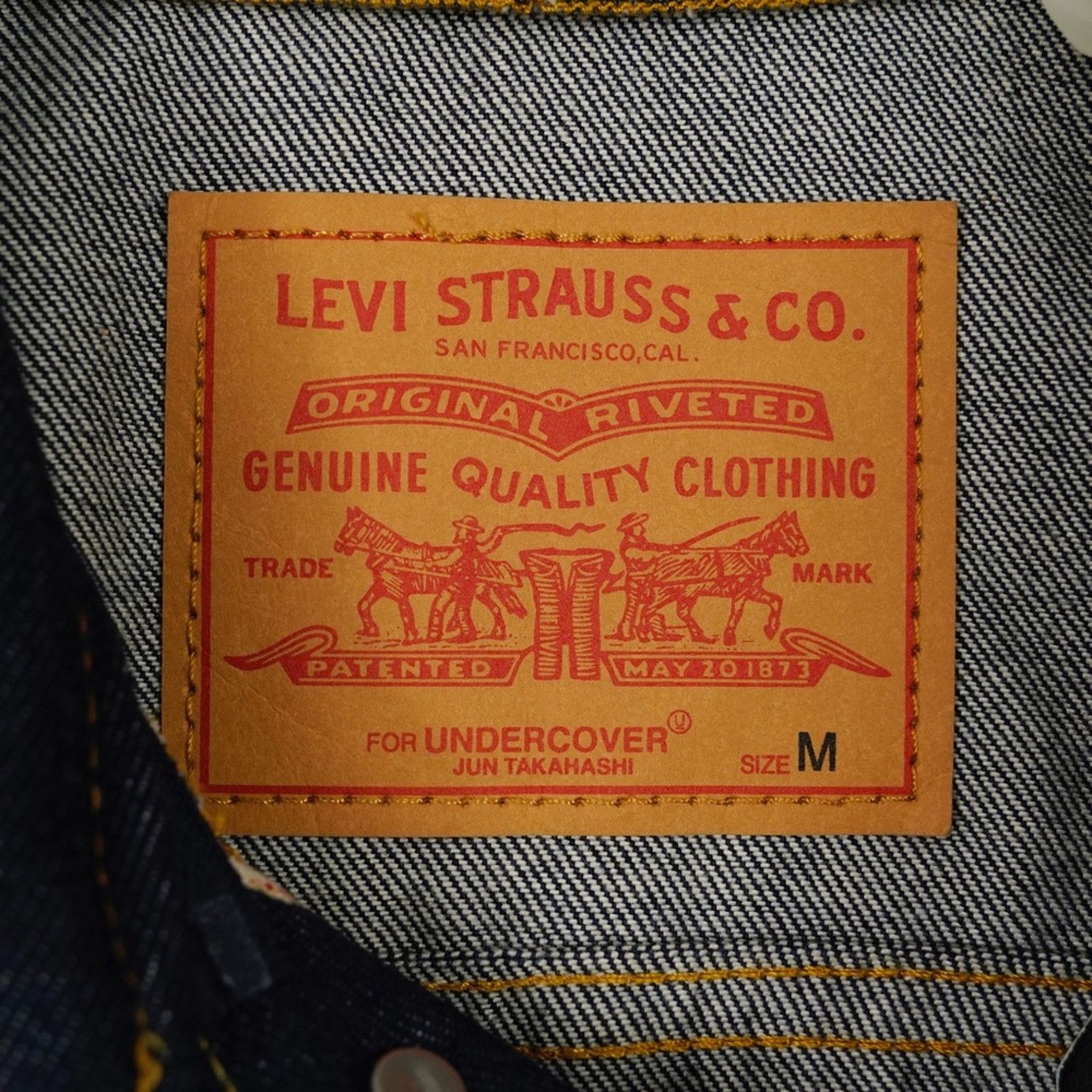 Levi's Levi’s x Undercover Pinnacle Type II Selvedge Denim Jacket M Size US M / EU 48-50 / 2 - 7 Thumbnail