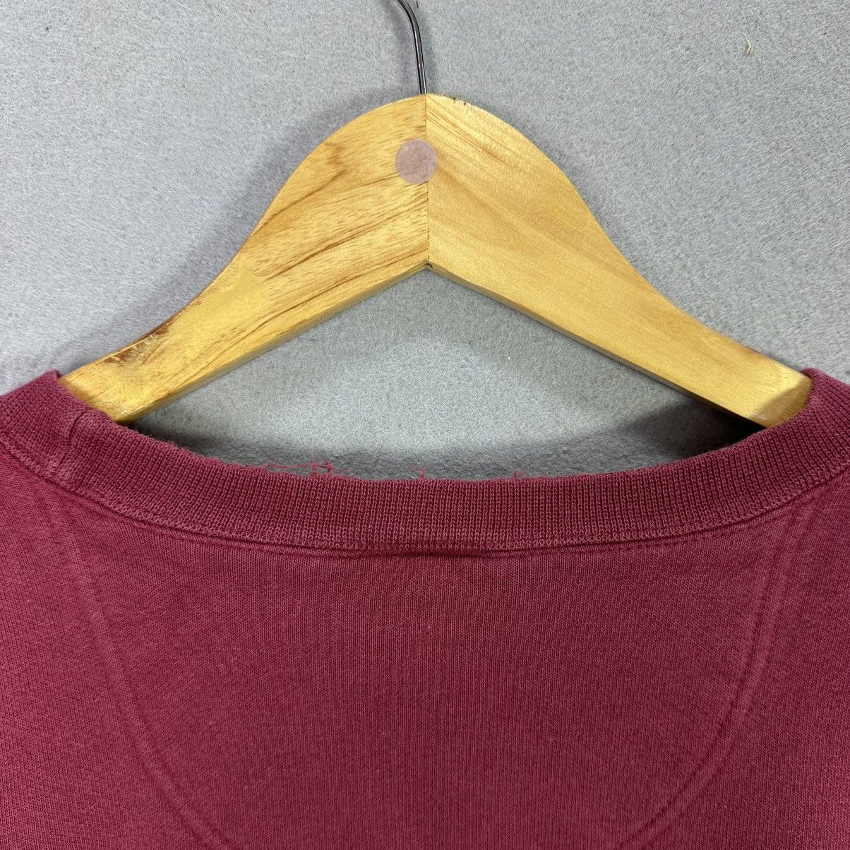 Nike Vintage Nike Mini Swoosh Distressed Sweatshirt Size US XXL / EU 58 / 5 - 9 Thumbnail