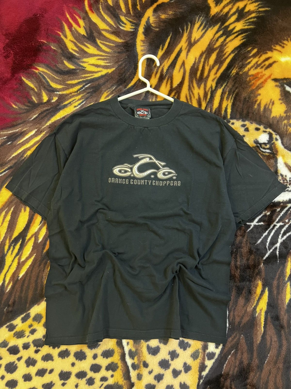Vintage × West Coast Choppers Vintage Orange County Choppers Black Faded Tee Size US L / EU 52-54 / 3 - 1 Thumbnail