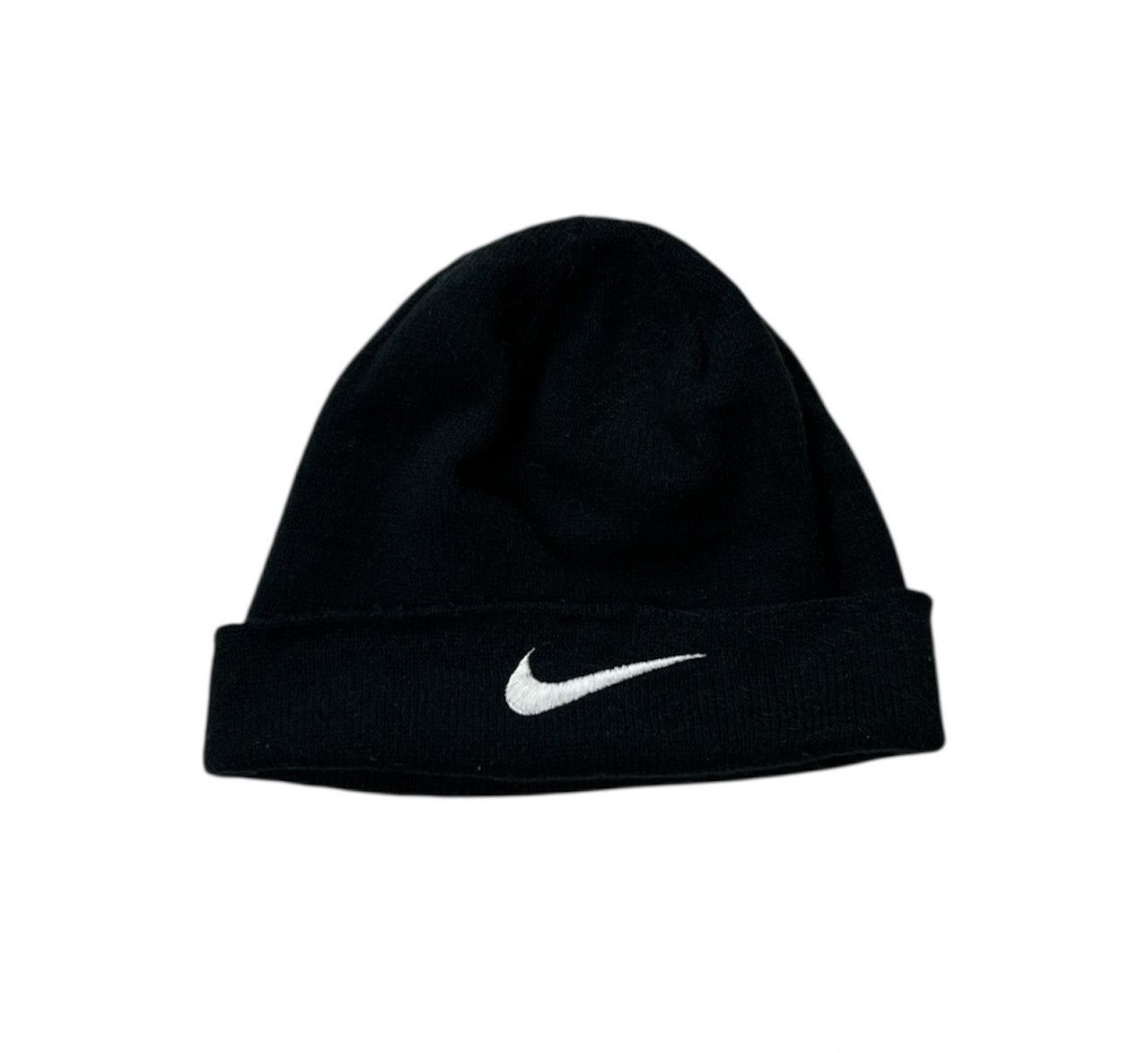 Nike Vintage Nike reversible y2k knit classic swoosh beanie hat Size ONE SIZE - 1 Thumbnail