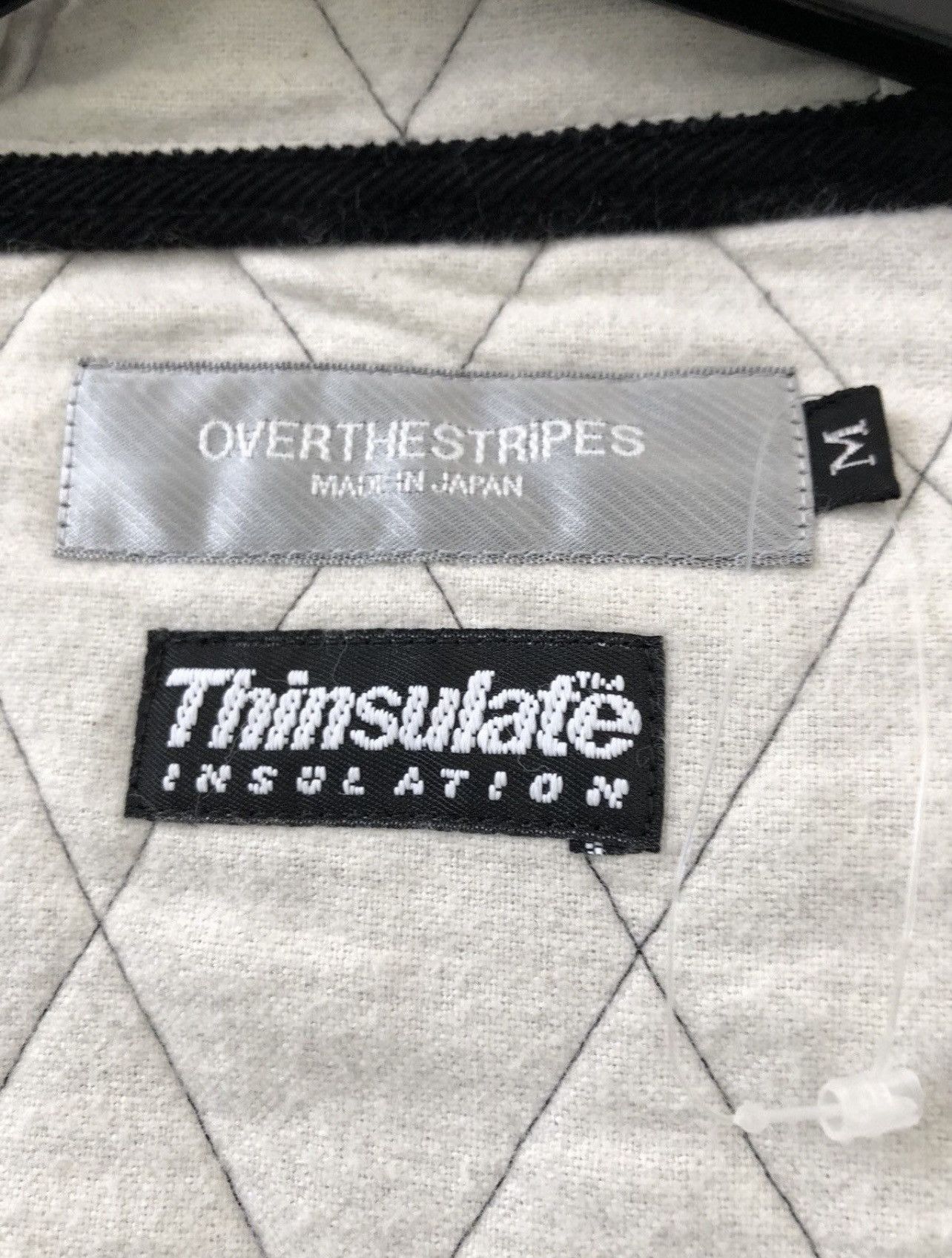 Japanese Brand OVERTHESTRIPES Japan Quilt Thinsulate Hoodie Cargo Jacket Size US M / EU 48-50 / 2 - 23 Thumbnail