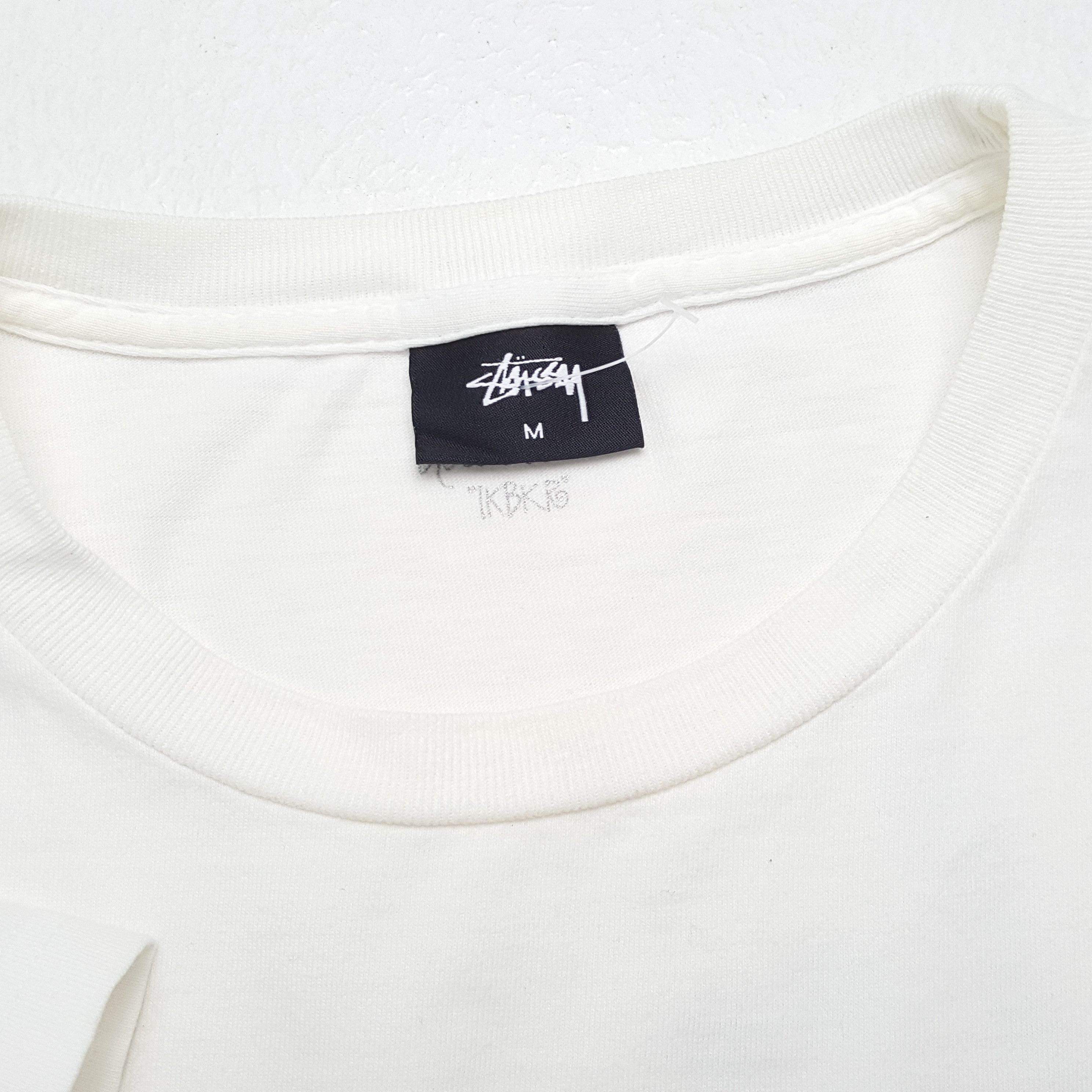 Stussy × Vintage Vintage STUSSY American Streetwear Skateboard Style T-Shirts Size US L / EU 52-54 / 3 - 8 Thumbnail
