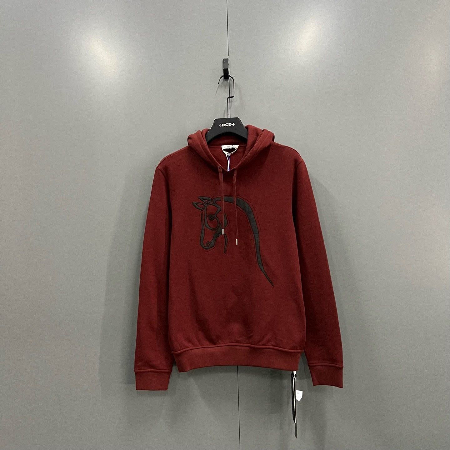 Hermes Hermes Red Hoodie XS Women Size XS / US 0-2 / IT 36-38 - 1 Thumbnail