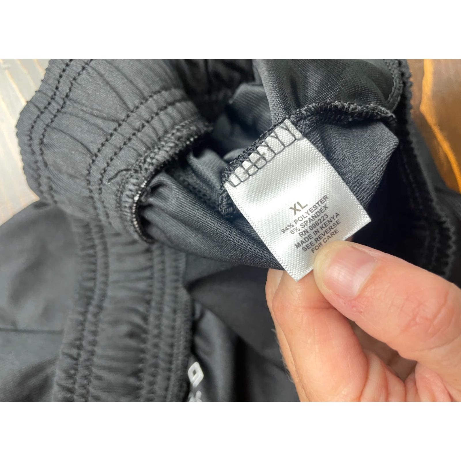 Vintage BCG Pants Jogging XL Men Black Activewear Drawstring Lounge Stretch 1977 Sports Size US 32 / EU 48 - 4 Thumbnail