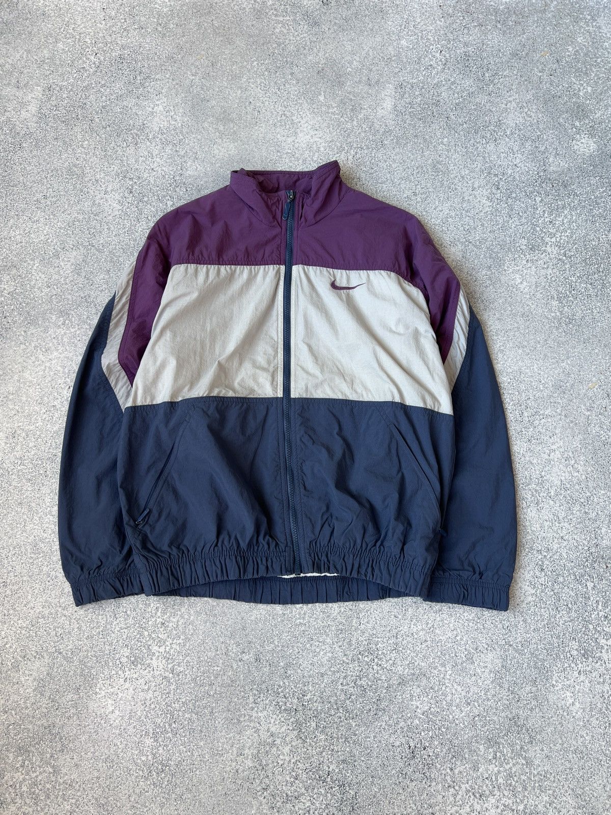 Nike × Vintage Vintage Nike Women’s zip sweatshirt big logo Size XS / US 0-2 / IT 36-38 - 4 Thumbnail