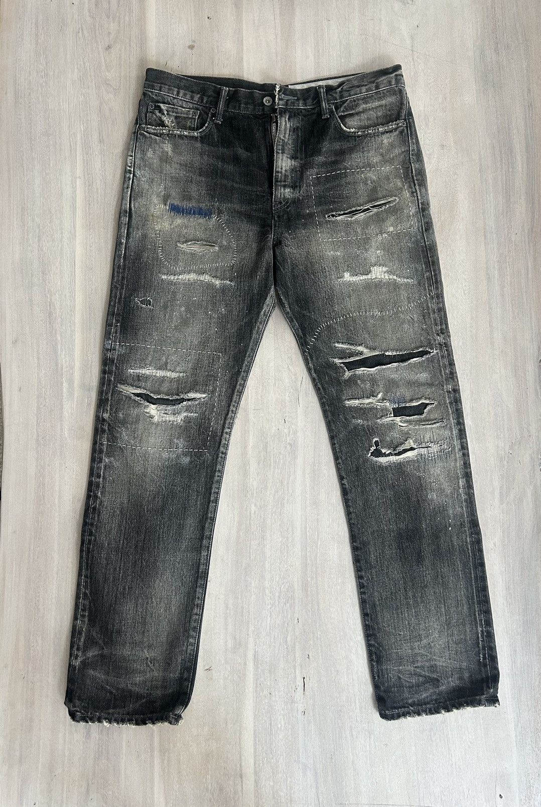 Neighborhood NEIGHBORHOOD 212 SAVAGE . DP MID / C-PT BLACK LARGE Size US 36 / EU 52 - 1 Thumbnail