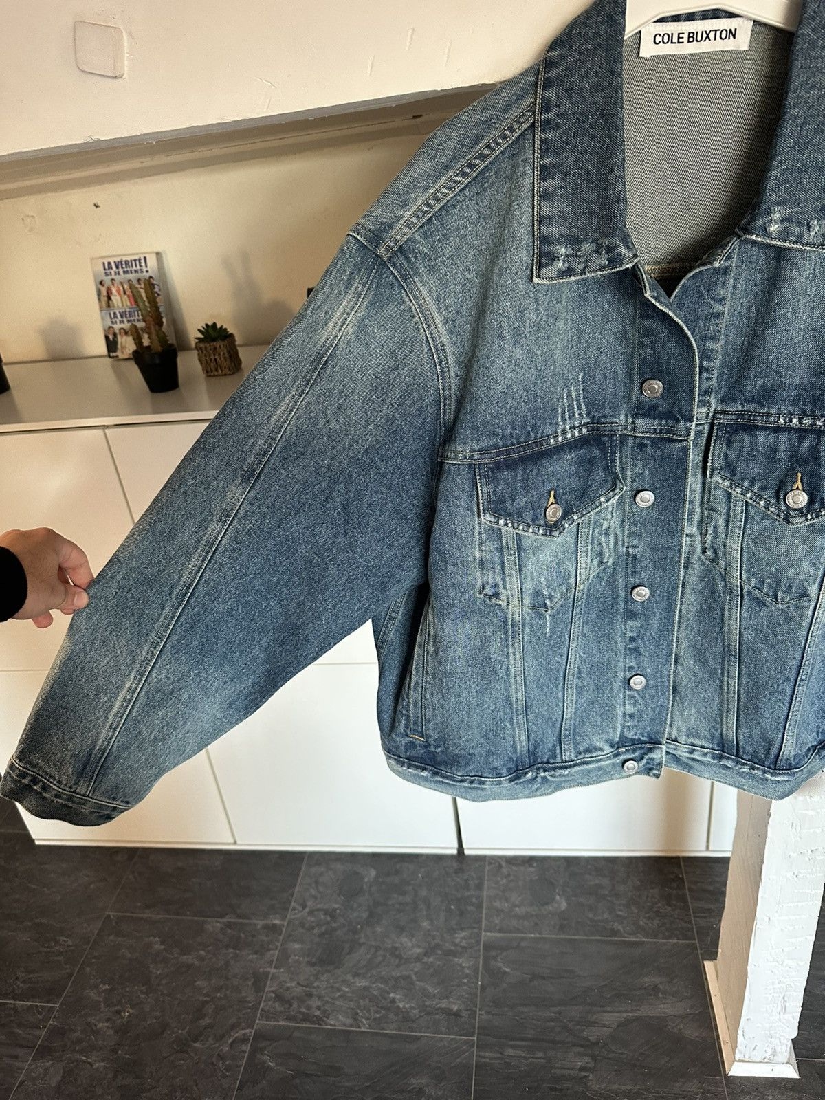 Cole Buxton Cole buxton cropped denim jacket Size US L / EU 52-54 / 3 - 7 Thumbnail