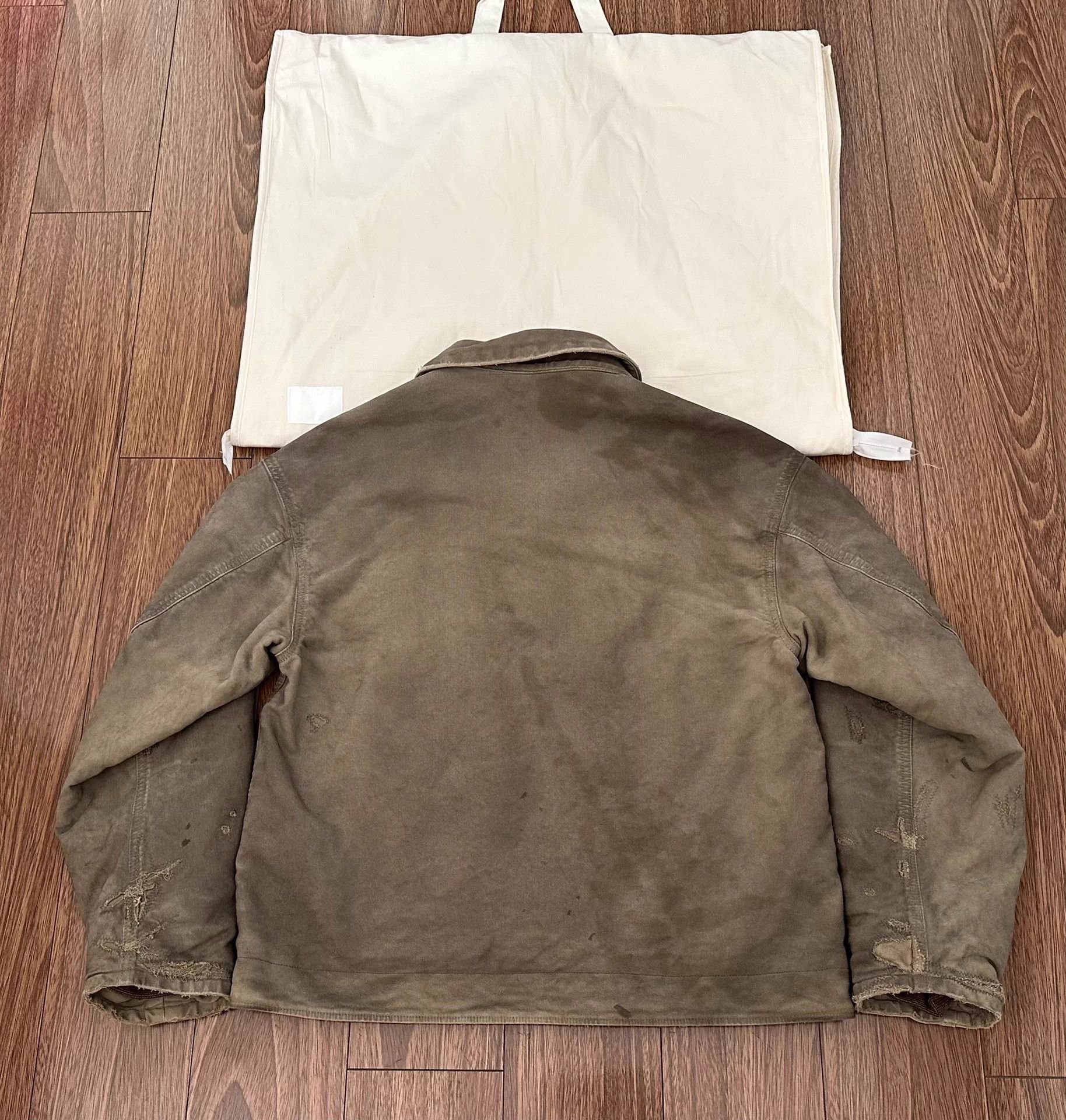 Visvim VISVIM 22AW PURSER DECK JKT G.CORDS Damaged Oil Stain