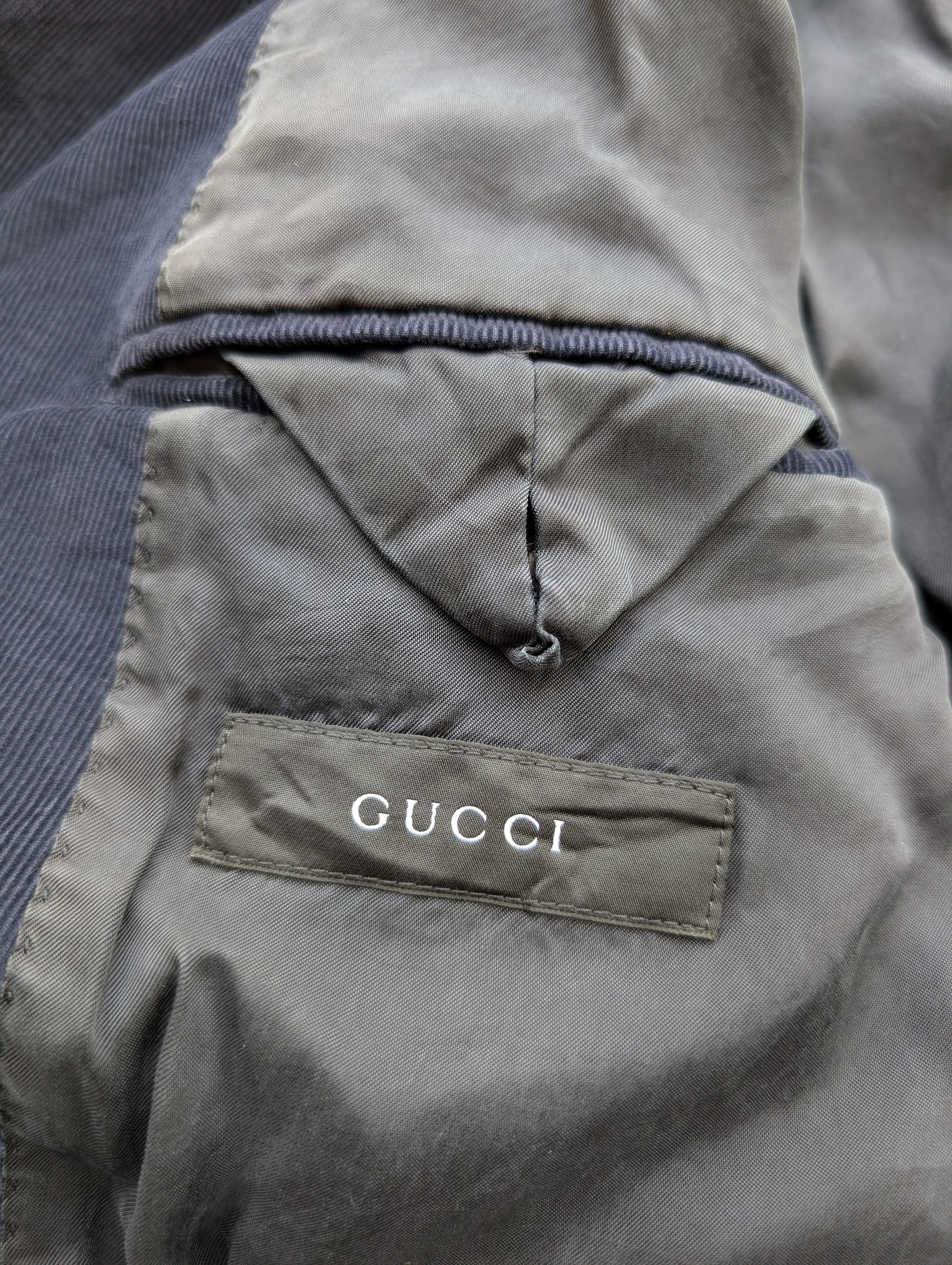 Gucci Gucci Corduroy Crest Blazer Size 40R - 9 Thumbnail