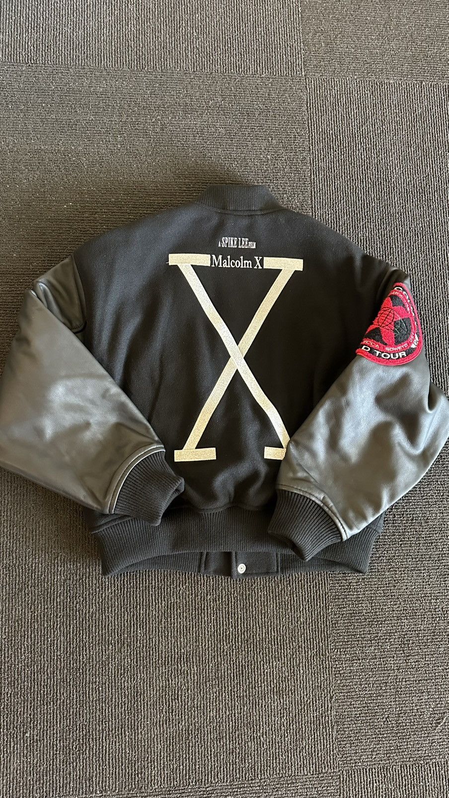 Supreme Supreme 40 Acers Malcom X Varsity jacket (S) (black) Size US S / EU 44-46 / 1 - 7 Thumbnail