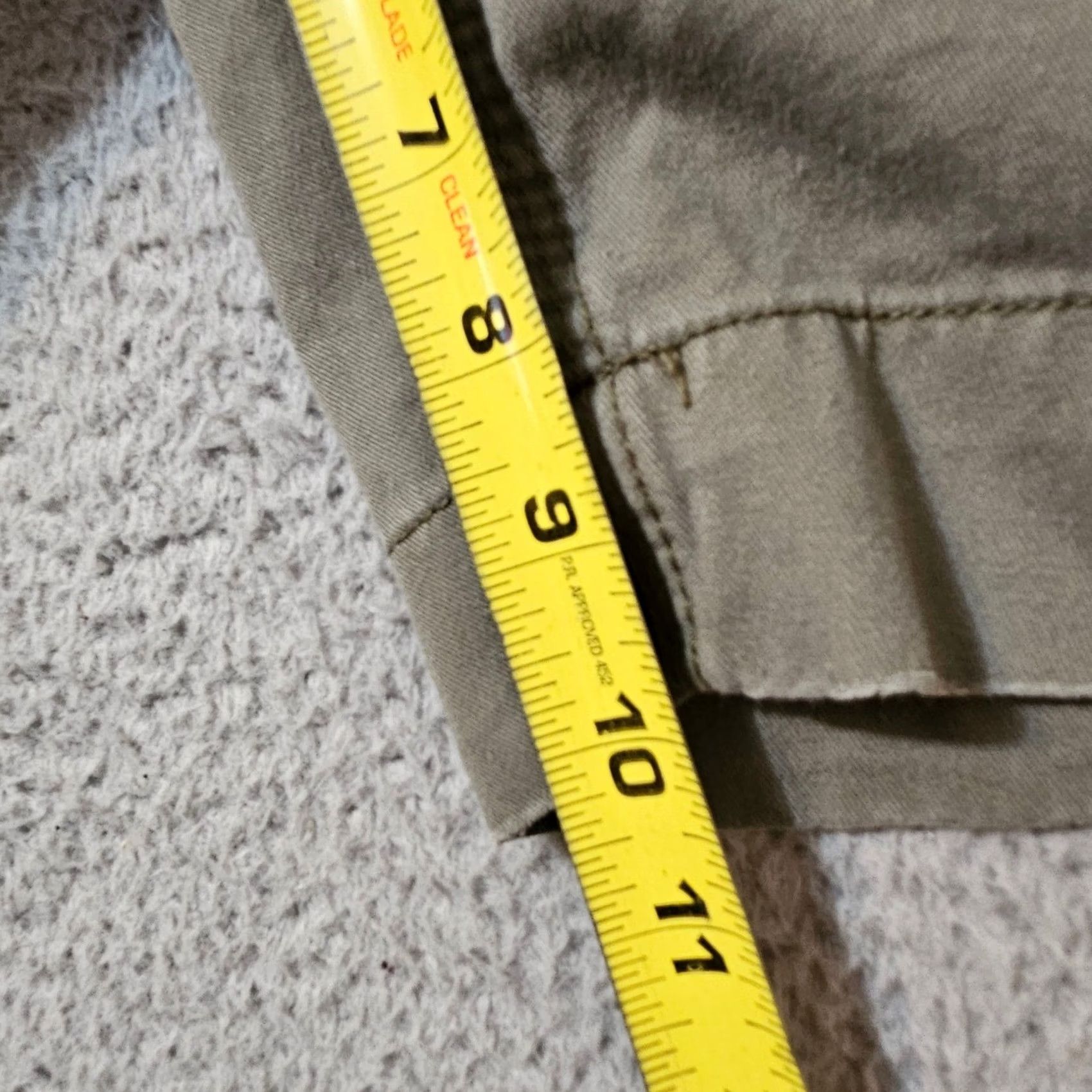Polo Ralph Lauren Polo Ralph Lauren Shorts Mens 42 Green Cargo Men Flat Front Classic Fit Pocket Size US XL / EU 56 / 4 - 7 Thumbnail